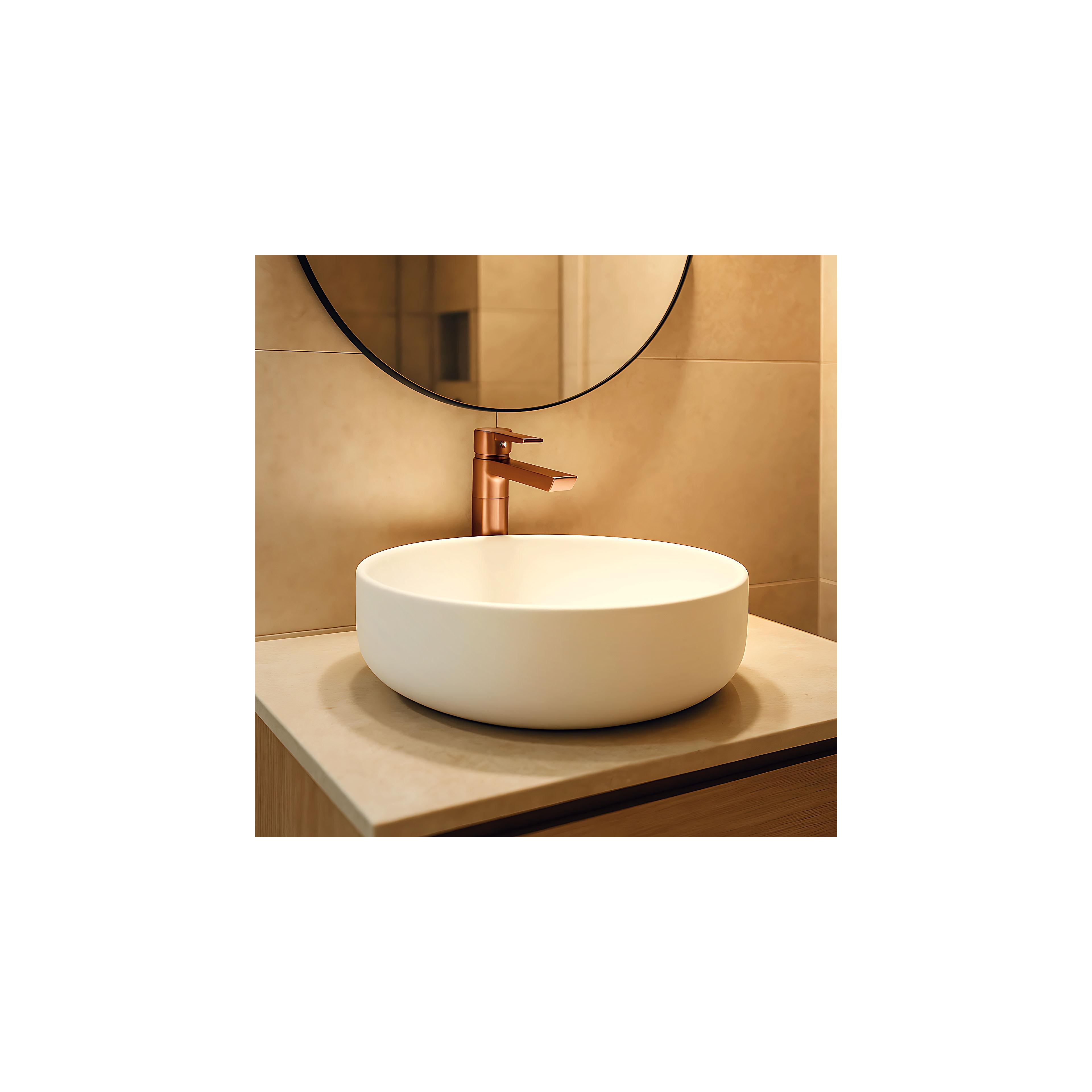 Waschbeckenarmatur REA ARGUS COPPER BRUSH High