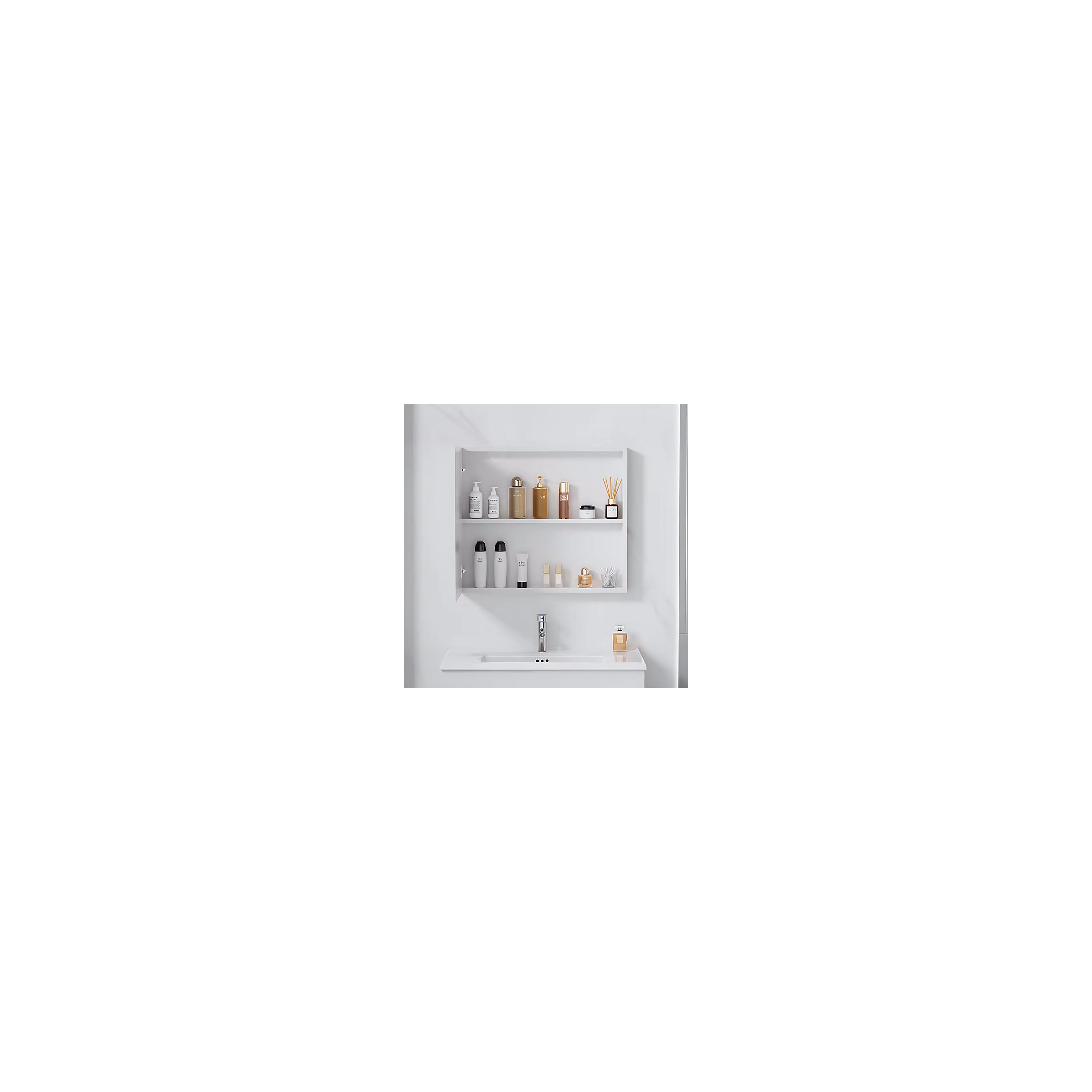 Badezimmermöbel-Set mit Waschbecken Paris 60cm White