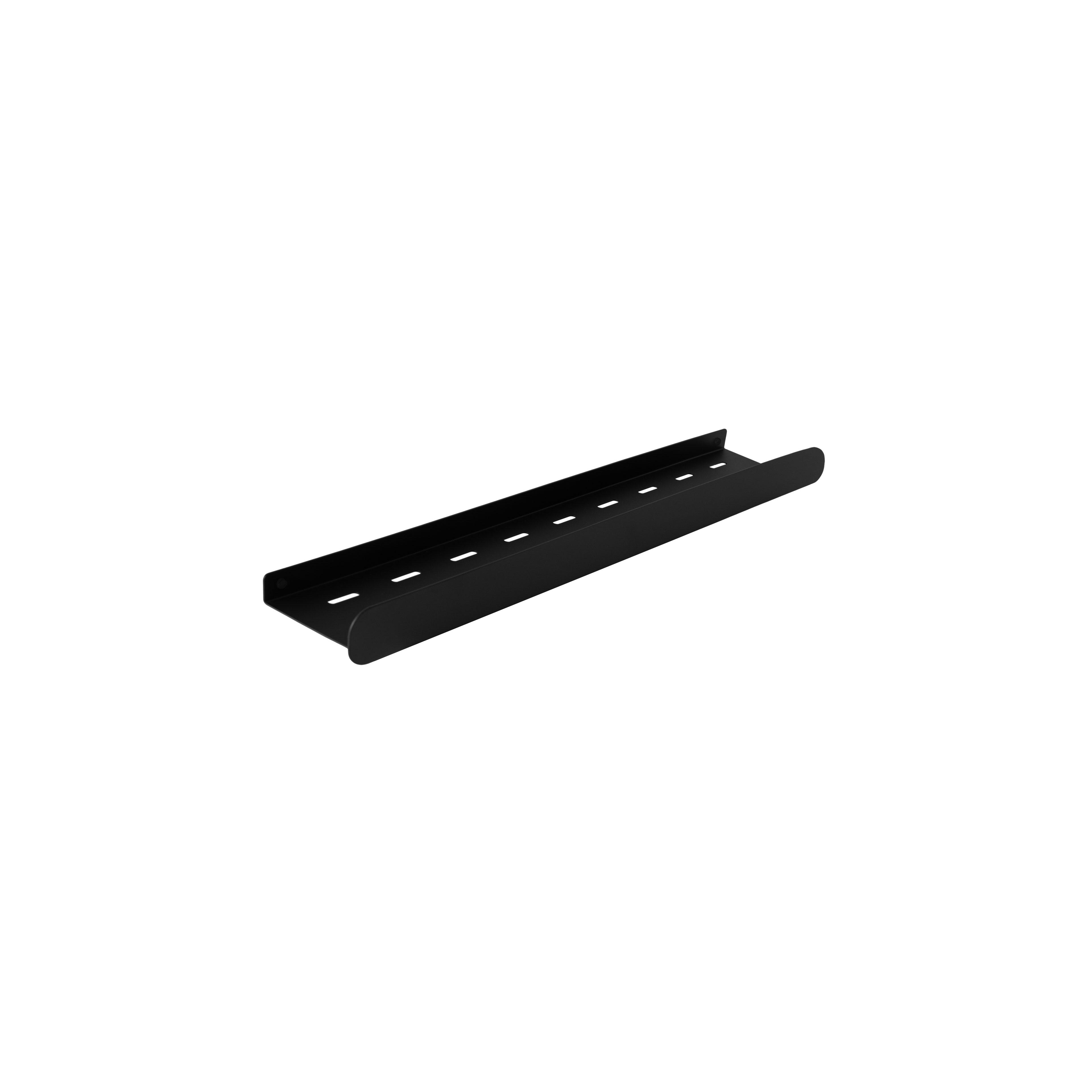 Bathroom shelf SF03 60cm black matt