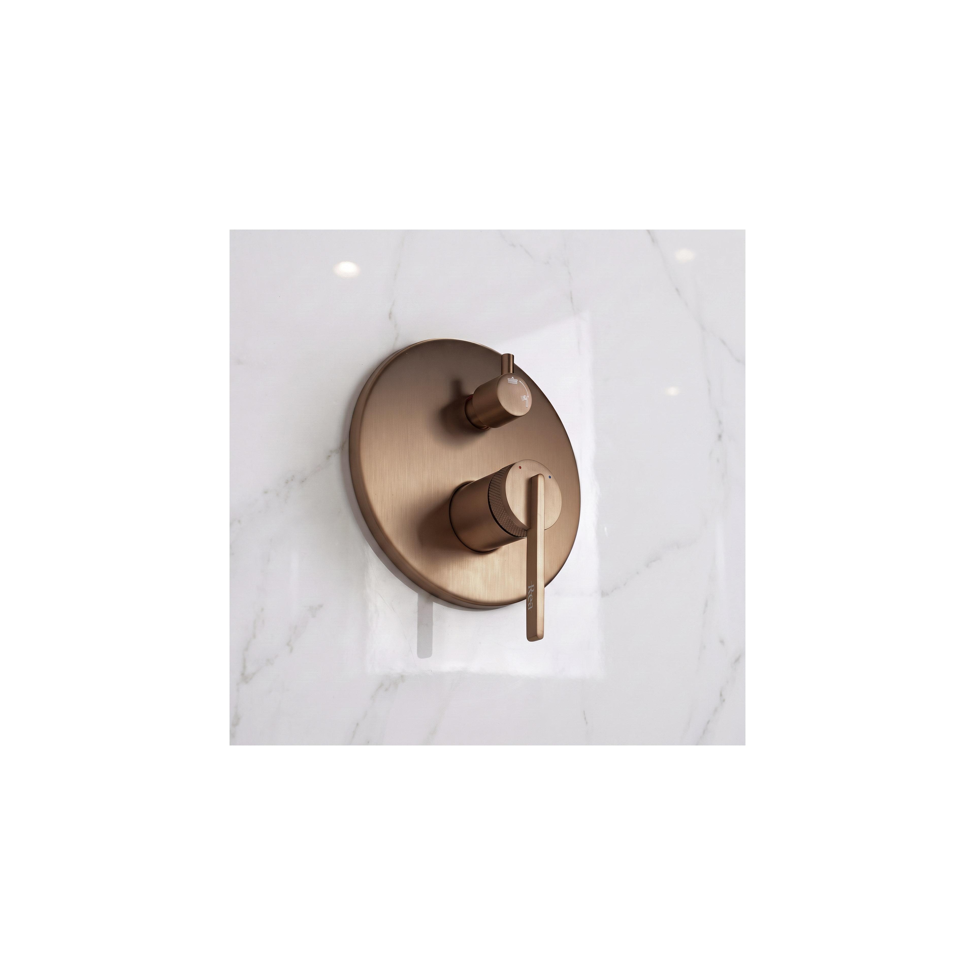 Shower system Rea Grace Brush Copper + BOX