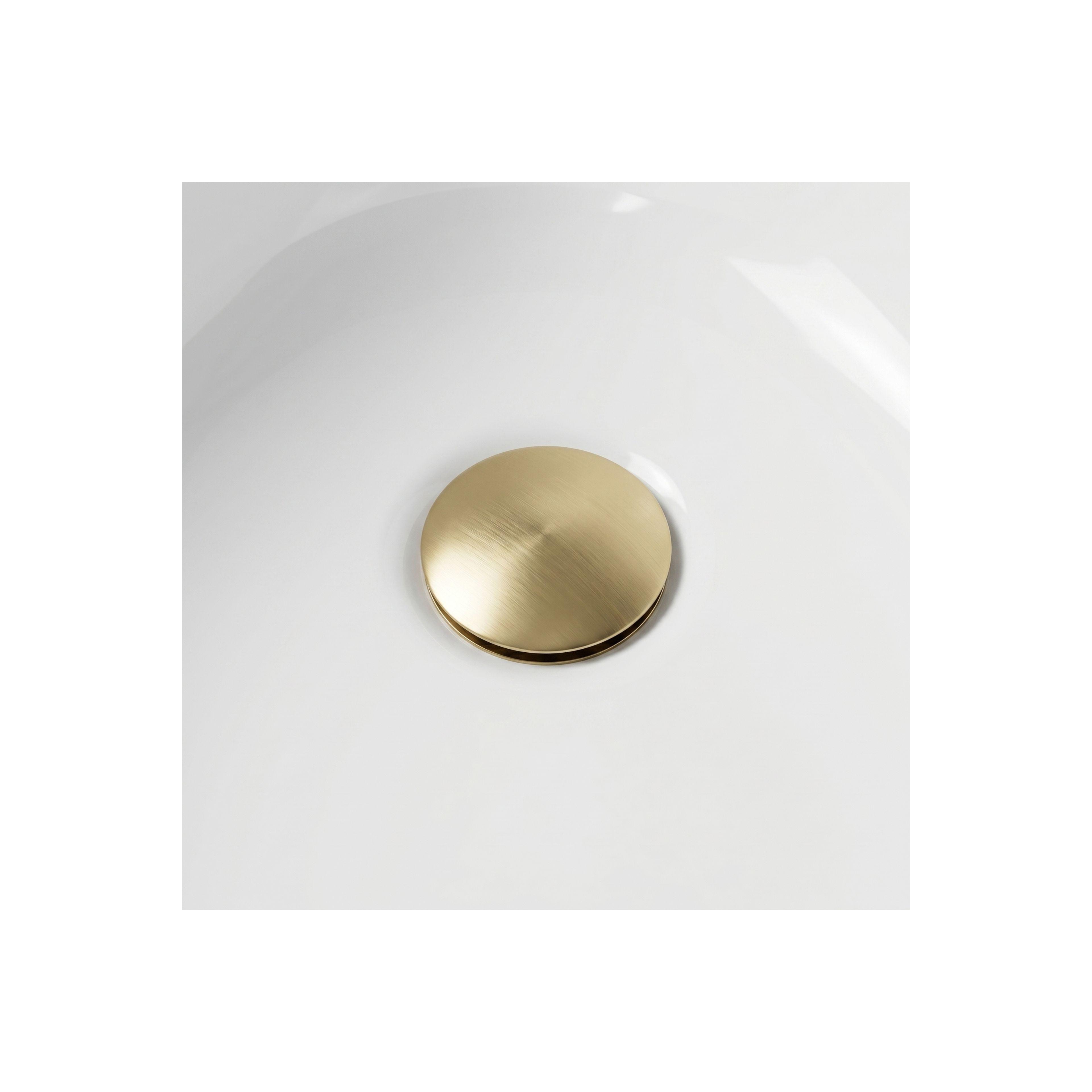 Wanne Stöpsel Klik-Klak Rea Brush Gold