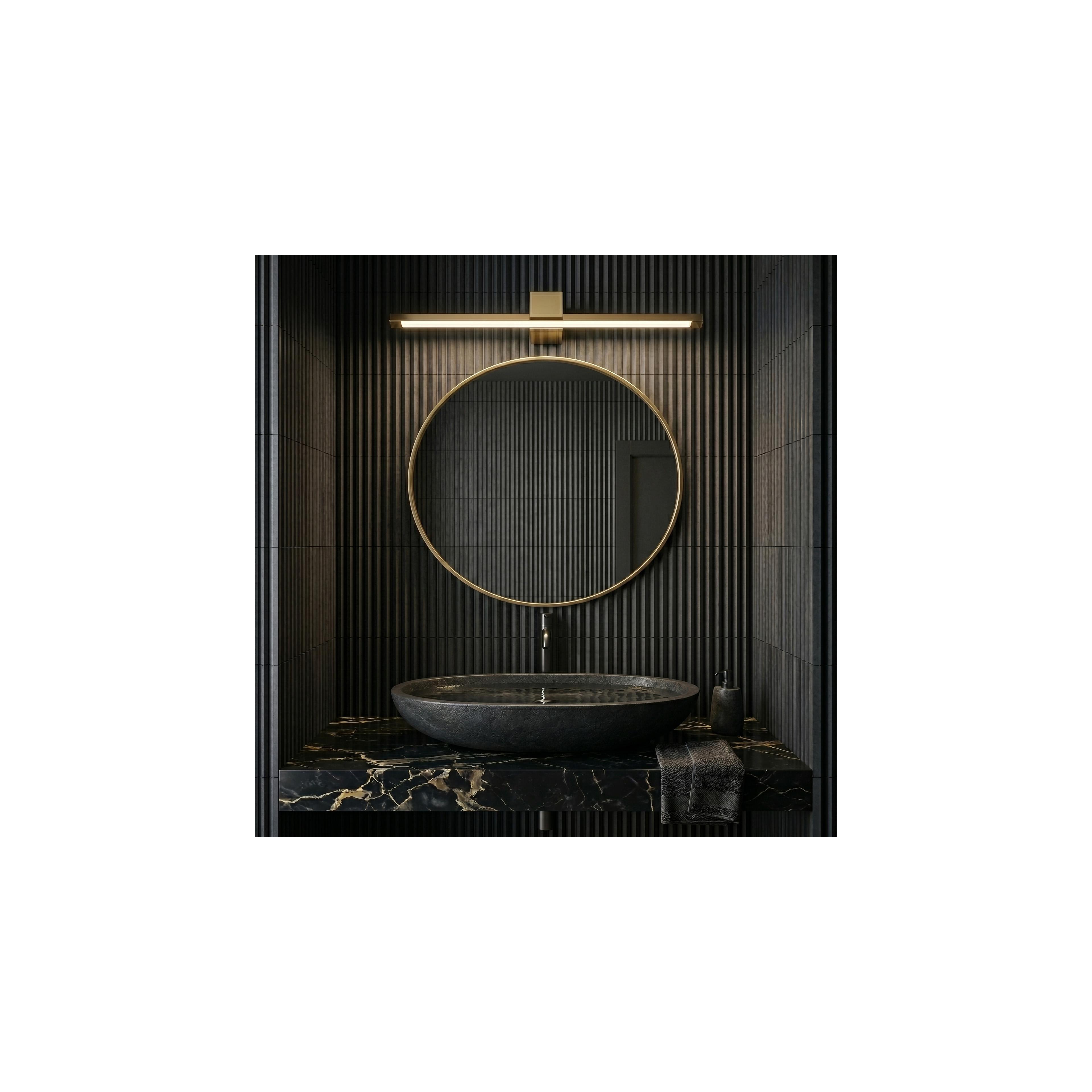 LED аплик за баня SWE044-1W 60cm GOLD