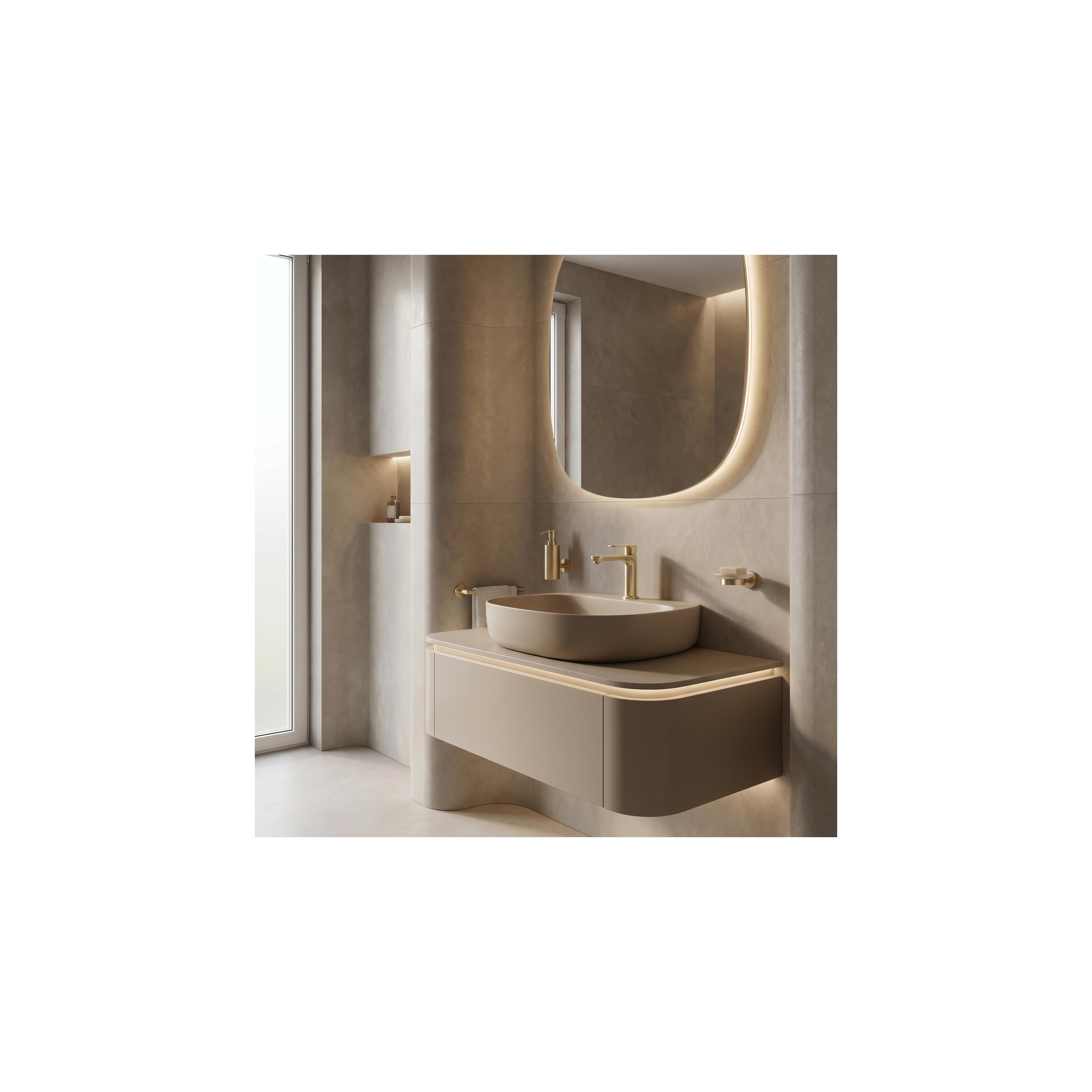 Waschbeckenarmatur Rea Logan Brush Gold