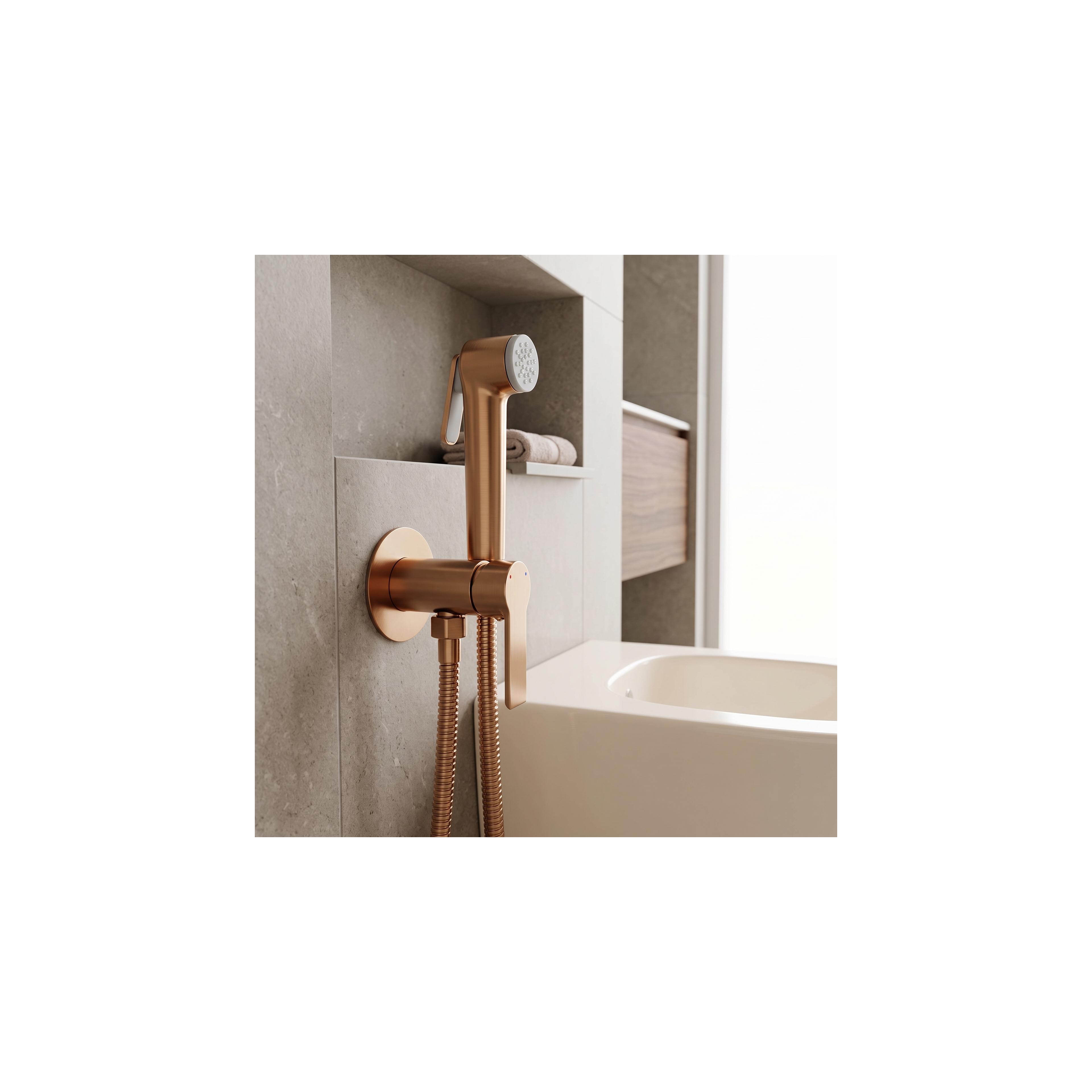 Bide maišytuvas REA Argus Brush Copper