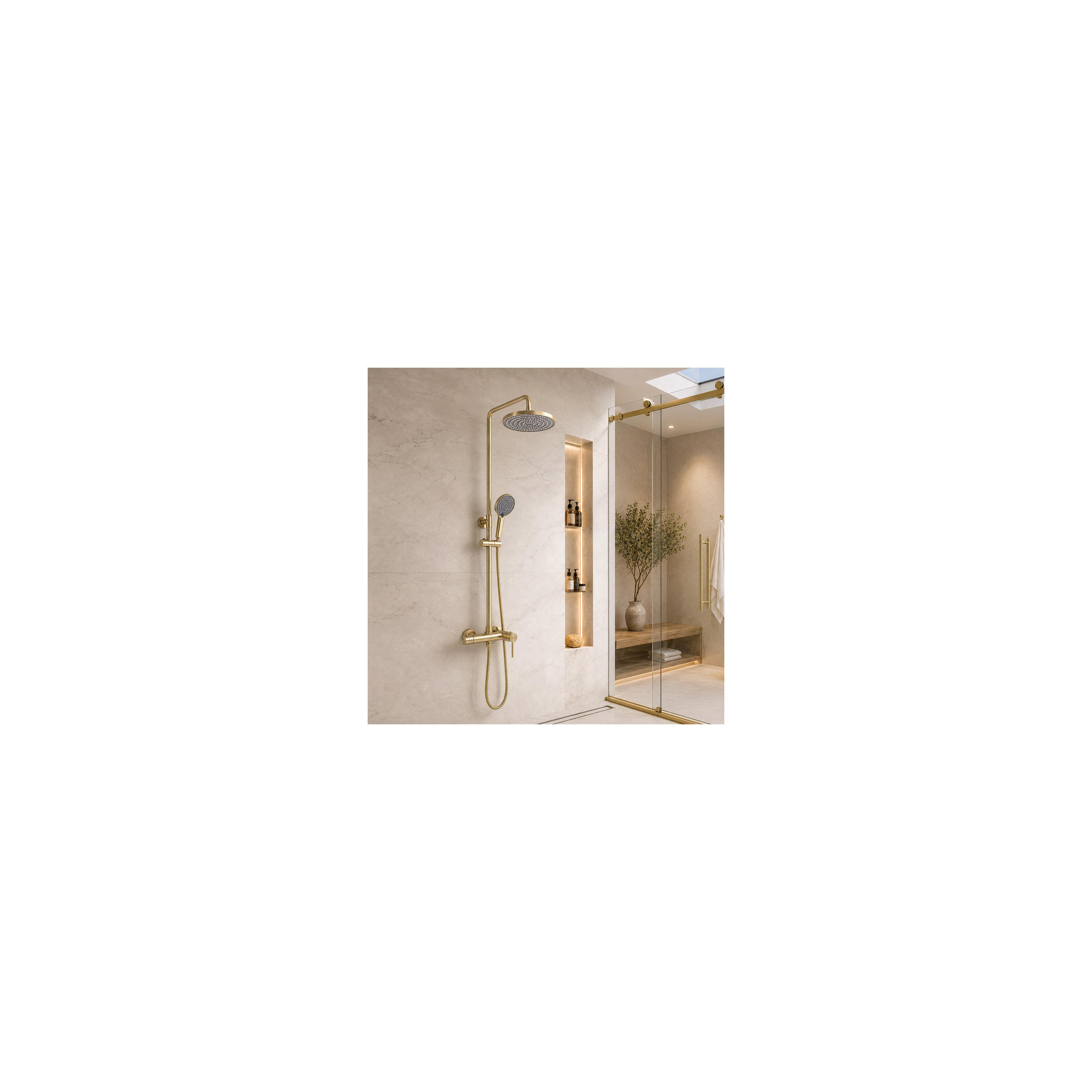 Duschset Rea Foster Brush Gold