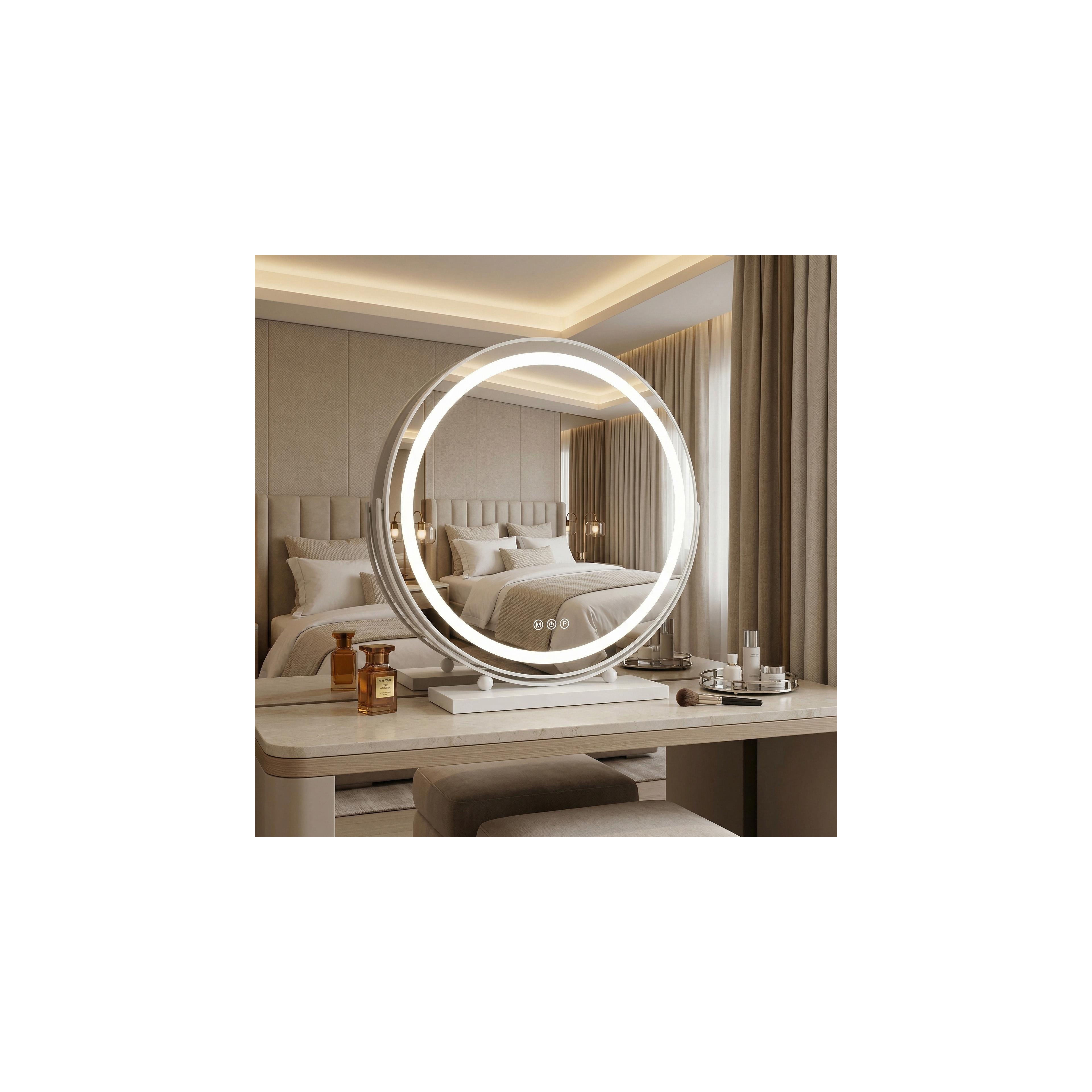 Spiegel LED MAKE-UP White 50 cm