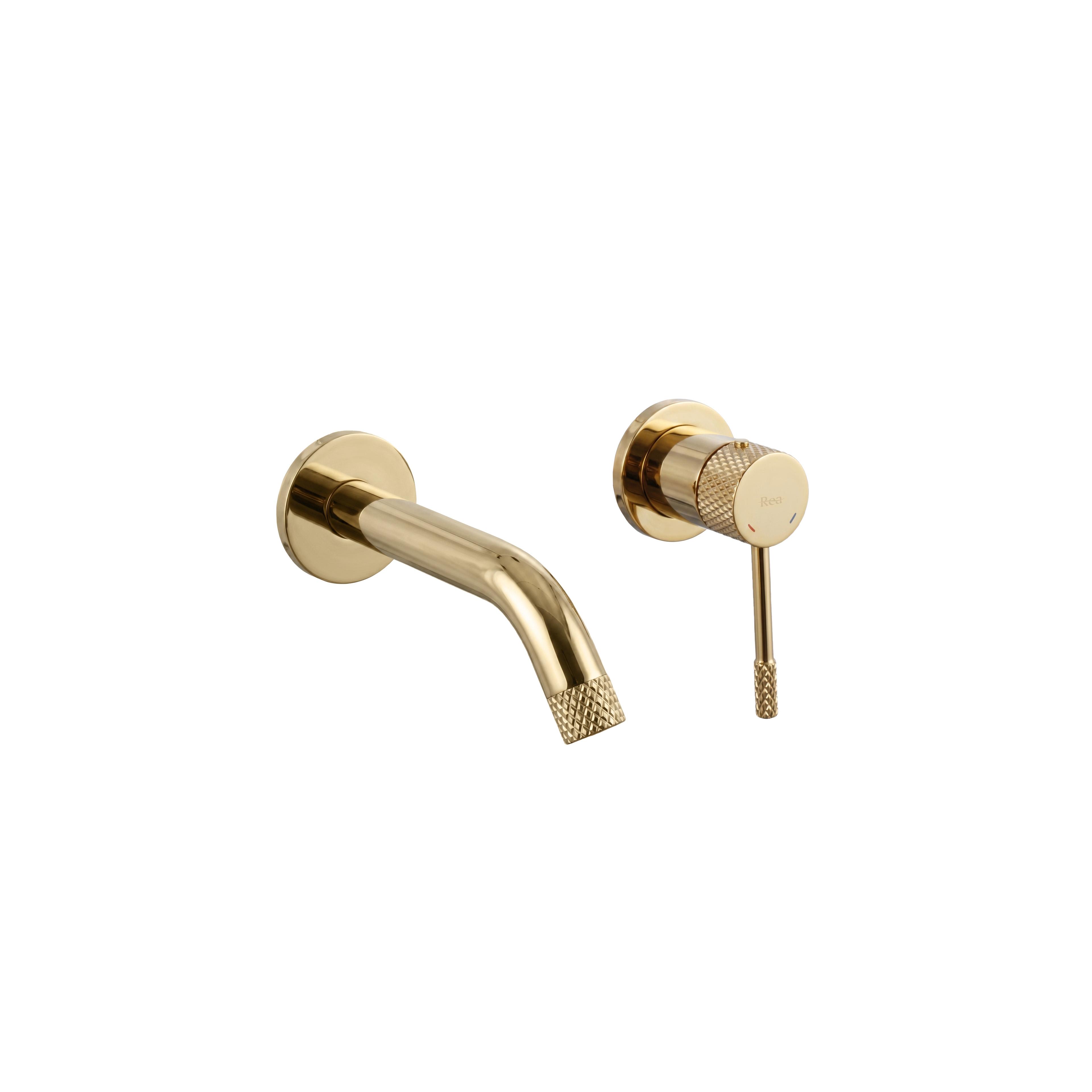 Wall Mounted faucet REA Venti Gold