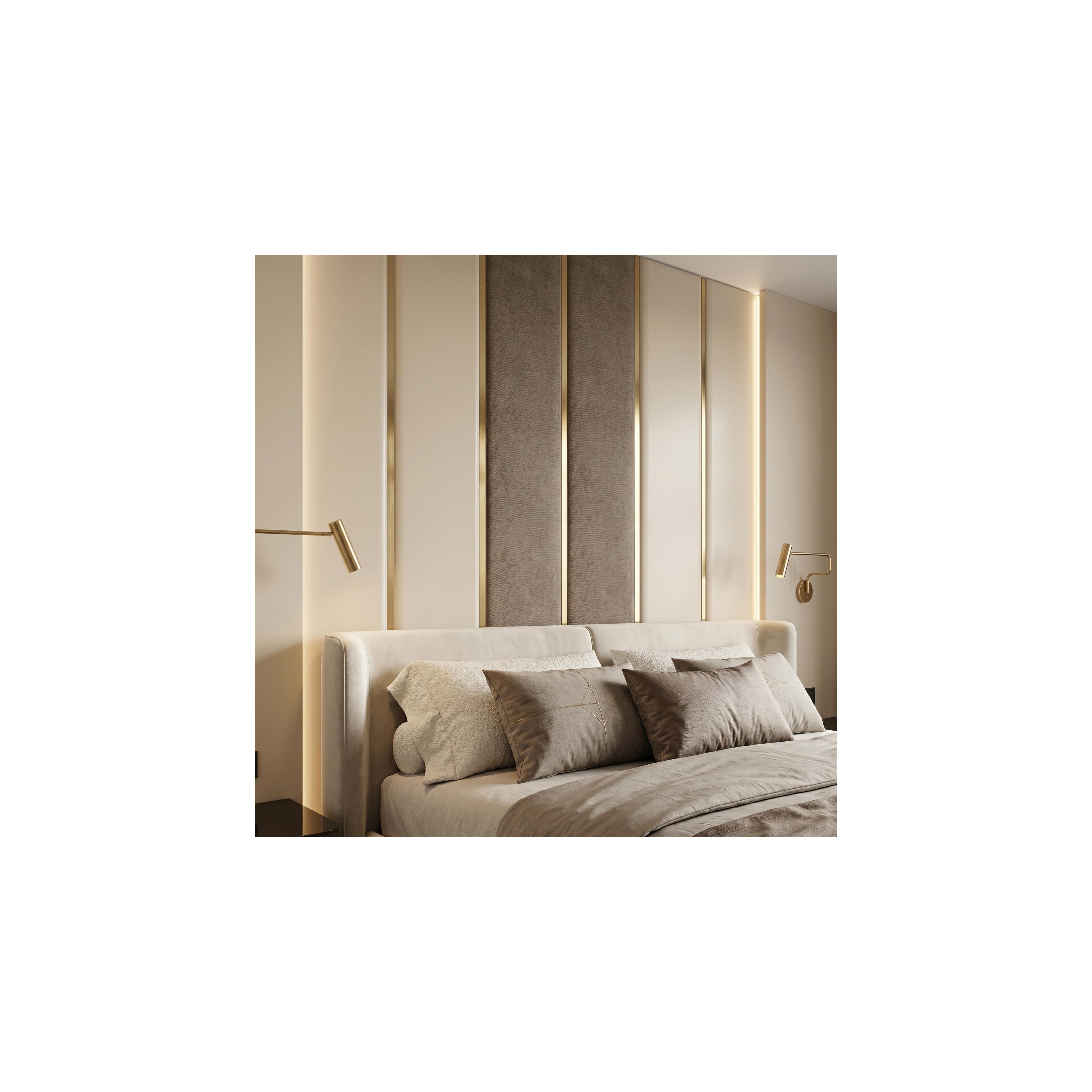 Selbstklebende Zierleiste Rea P14454CA 3,8cm Brush Gold