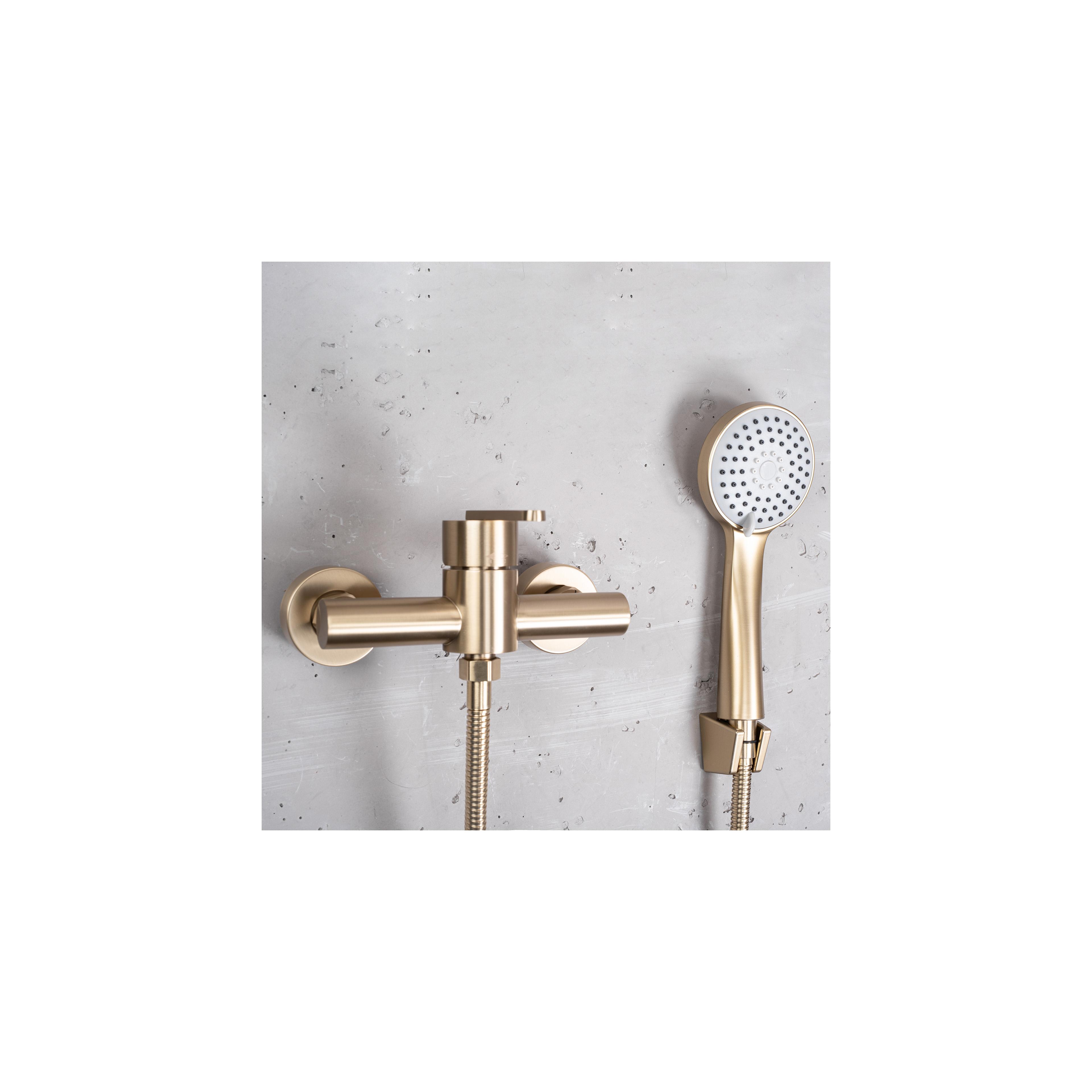 Змішувач для душу REA Ontario BRUSH GOLD