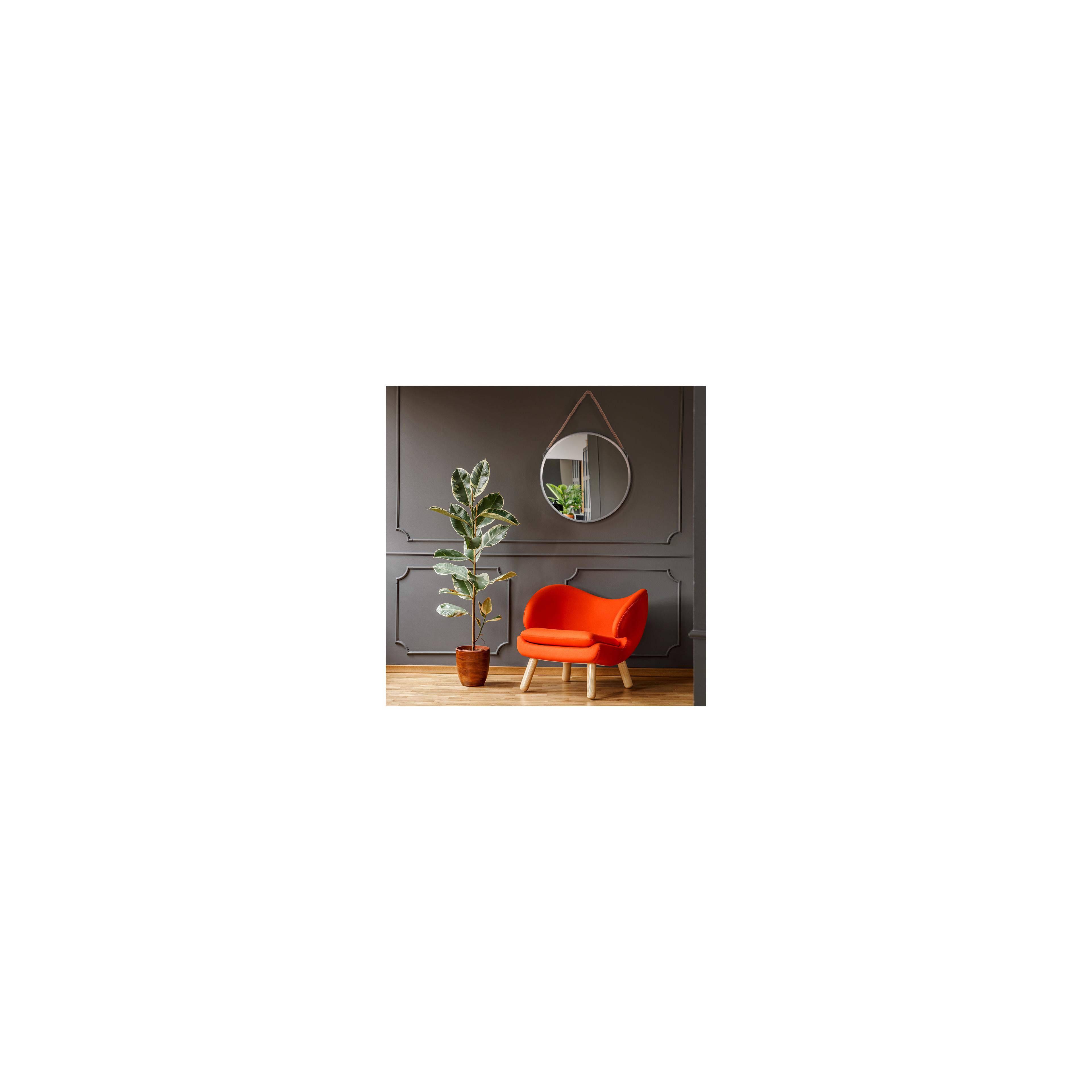 Spiegel mit Seil 40CM silver KLMH-0410S-1