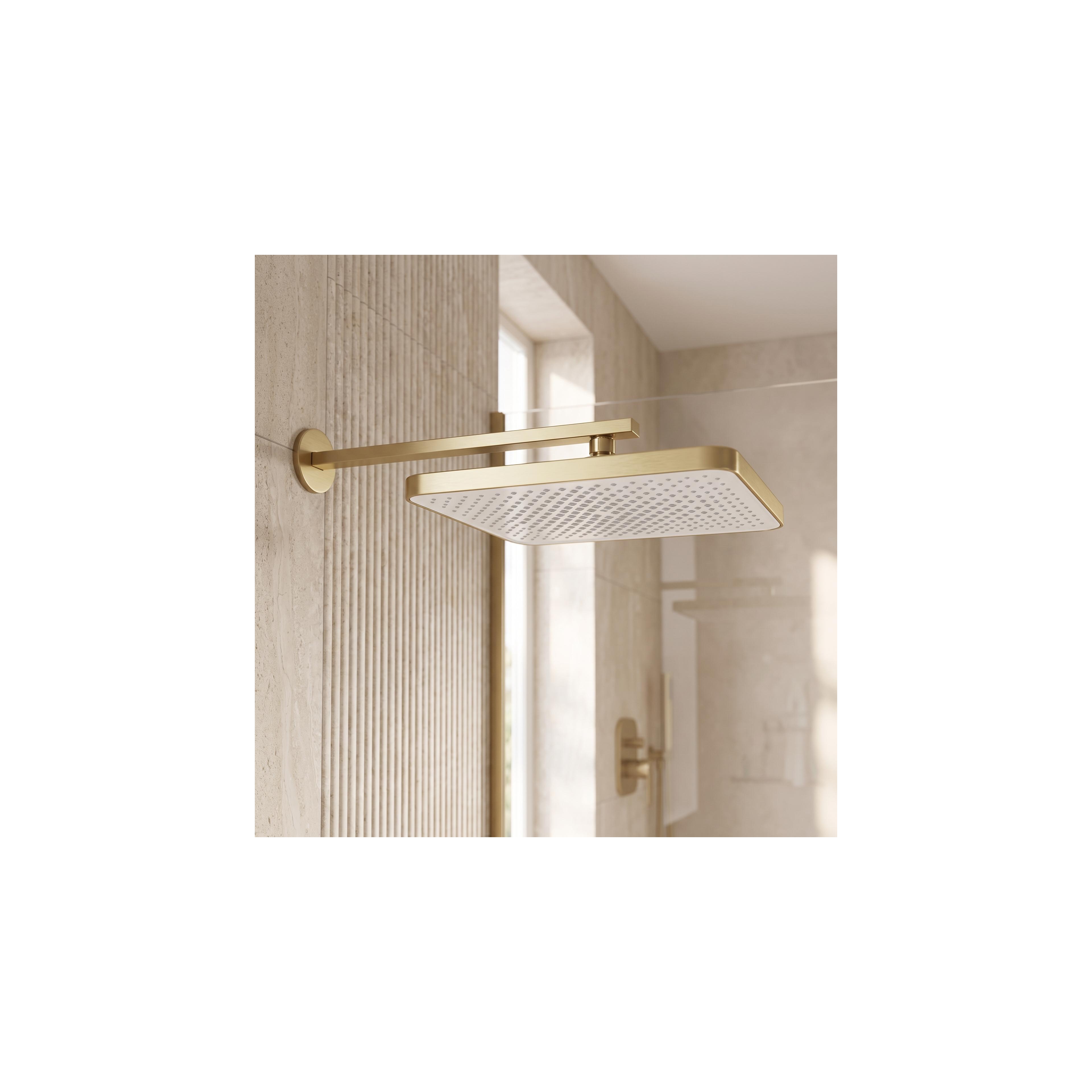 Правоъгълна душ пита REA JS-032 Brushed Gold