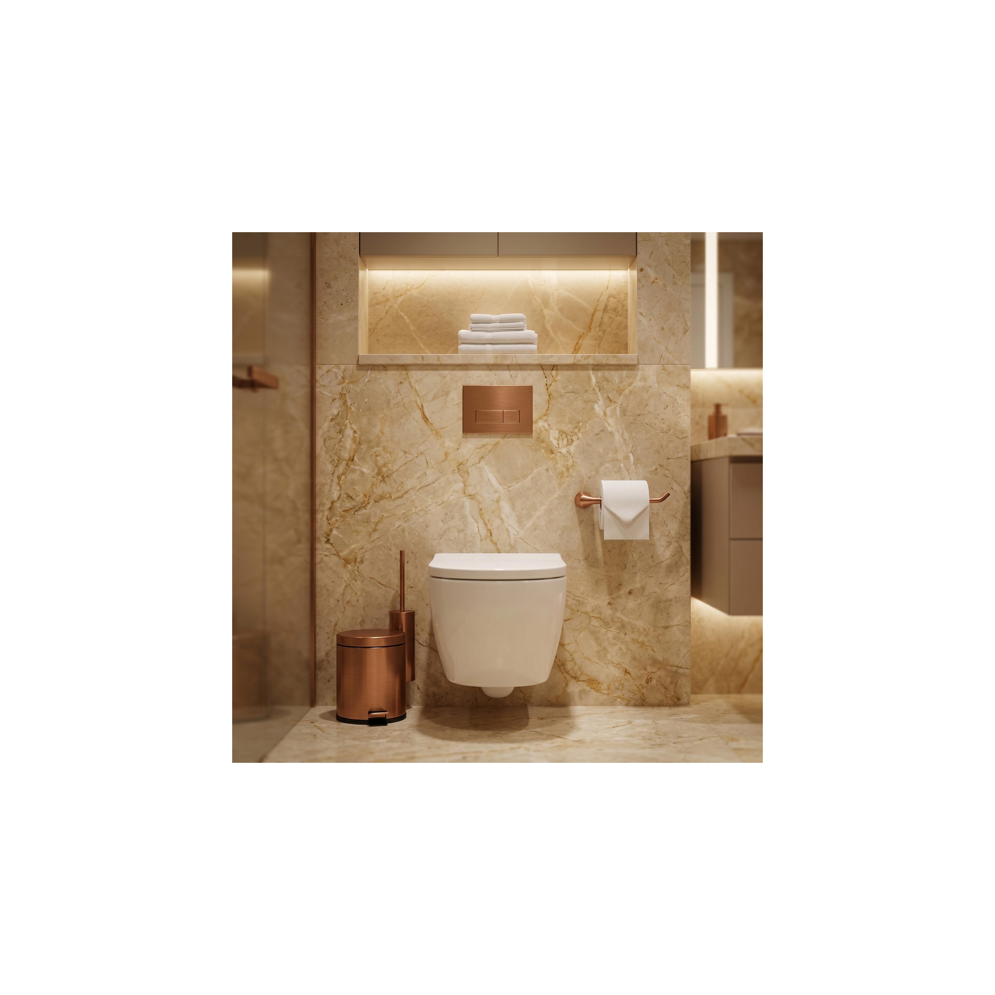 Halter für Toilettenpapier 16205 VIBE Brush Gold