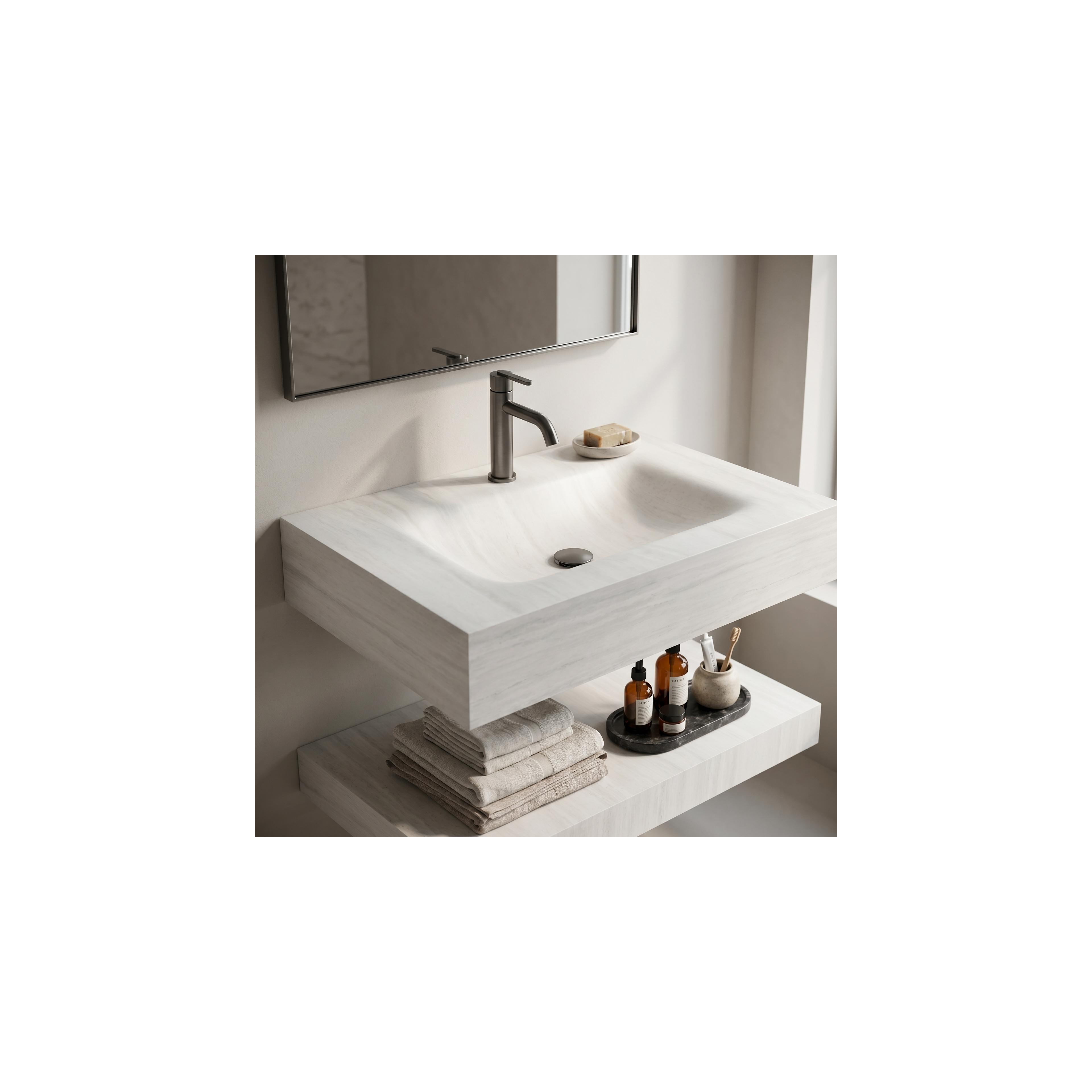 Wandwaschbecken REA Apollo Muralto Roma 80