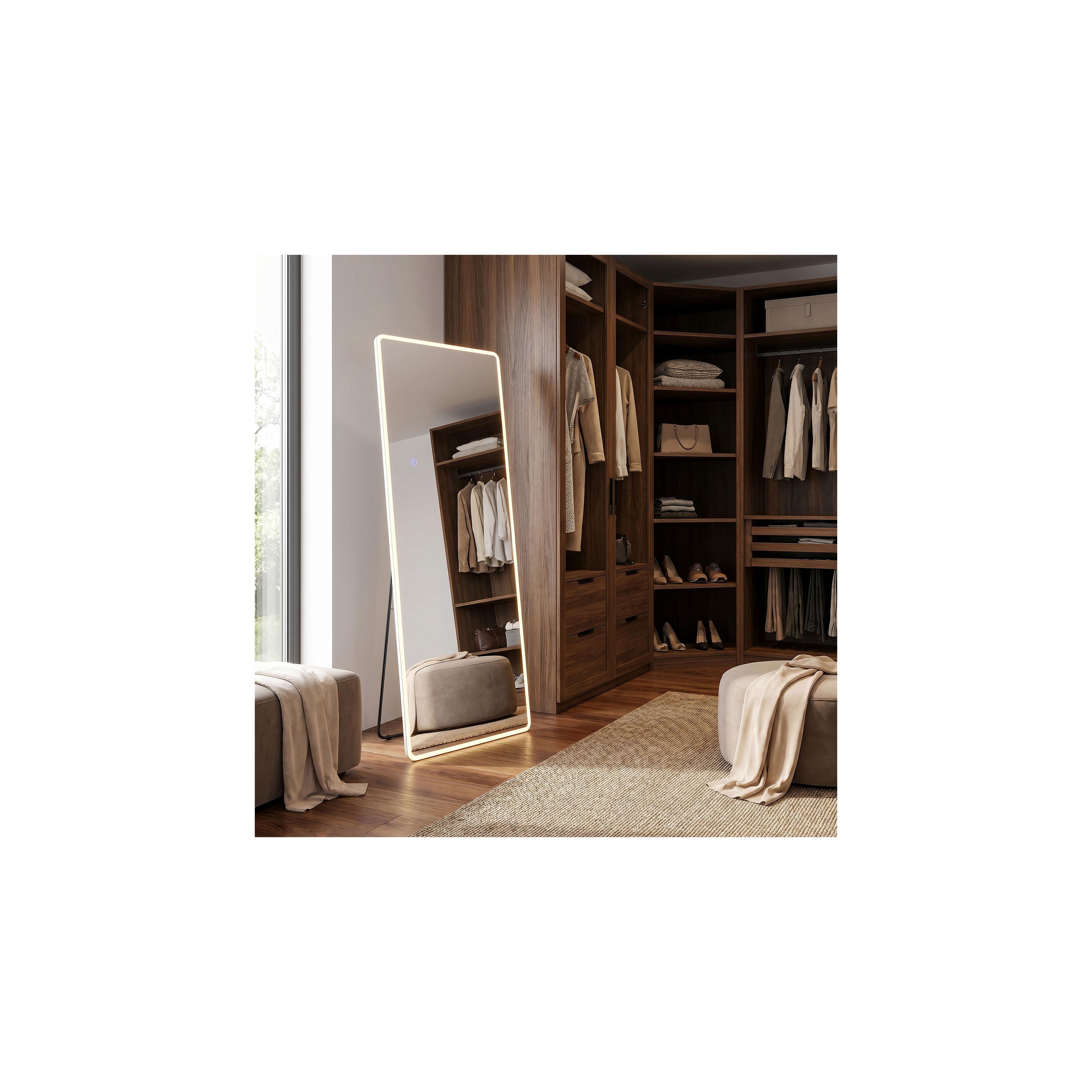 Spiegel LED Classico 60x170cm White