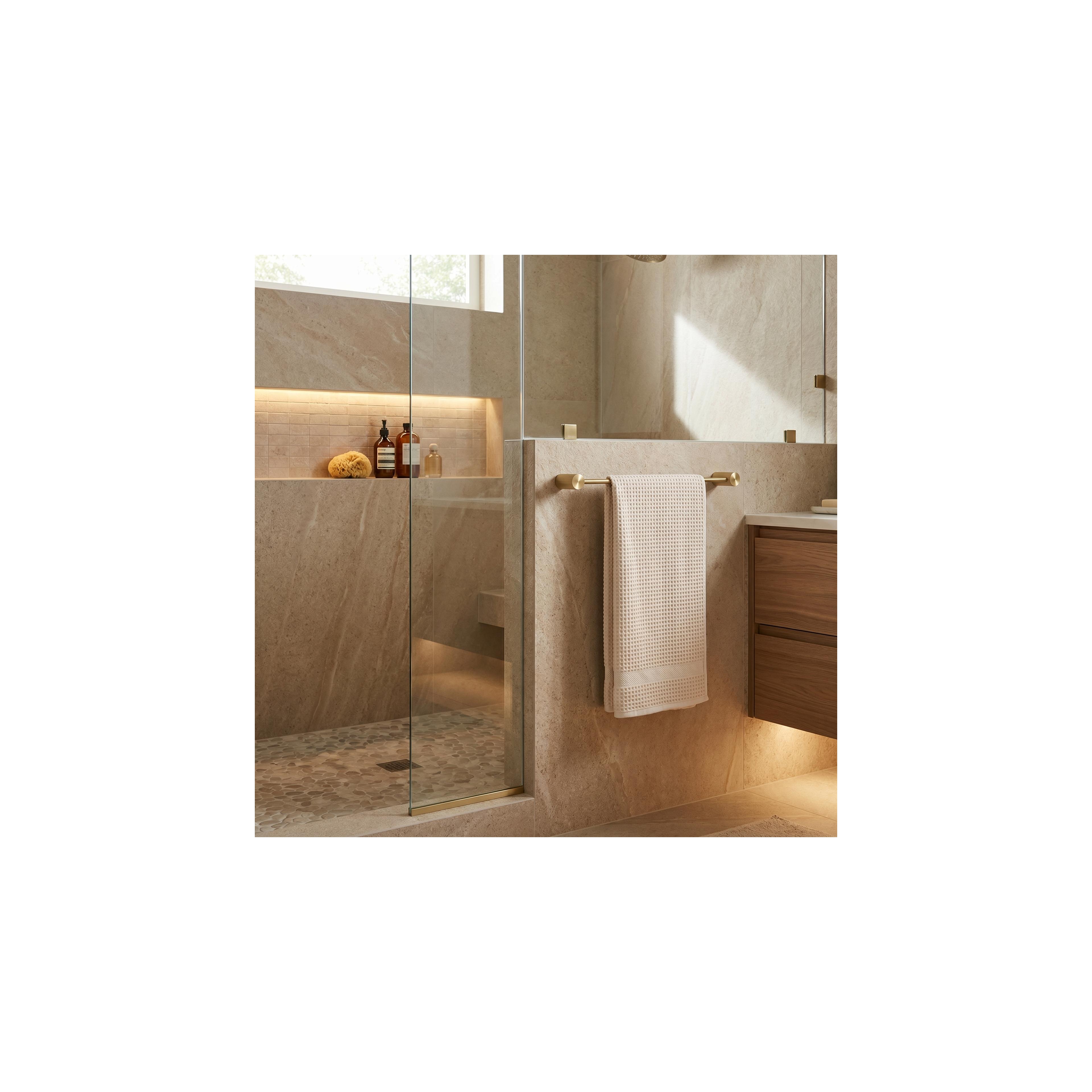 Badezimmer-Aufhänger 64101 SOLO Brush Gold