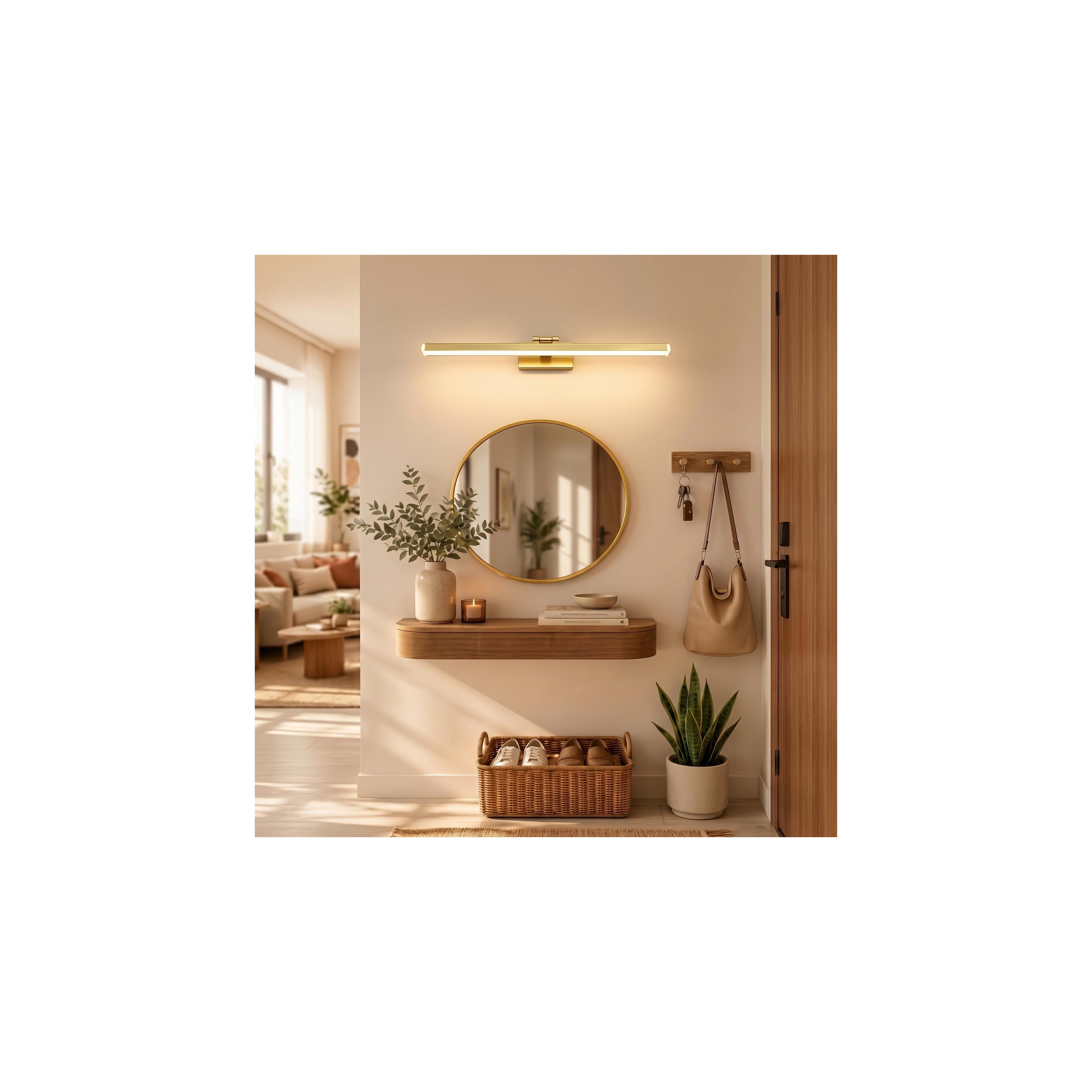 40cm LED Goud APP833-1W wandlamp