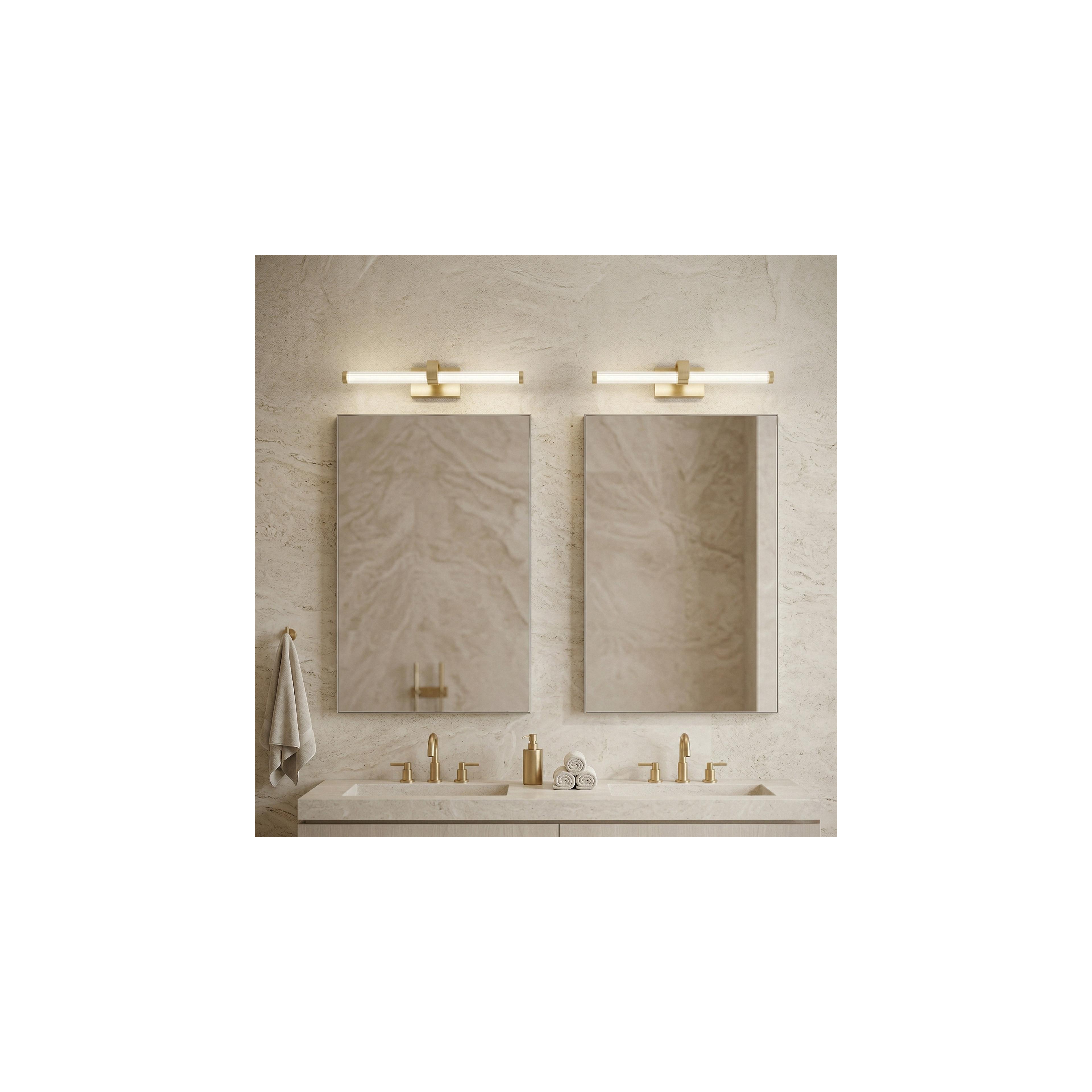 Bad LED-Wandleuchte APP1883-1W 40cm GOLD