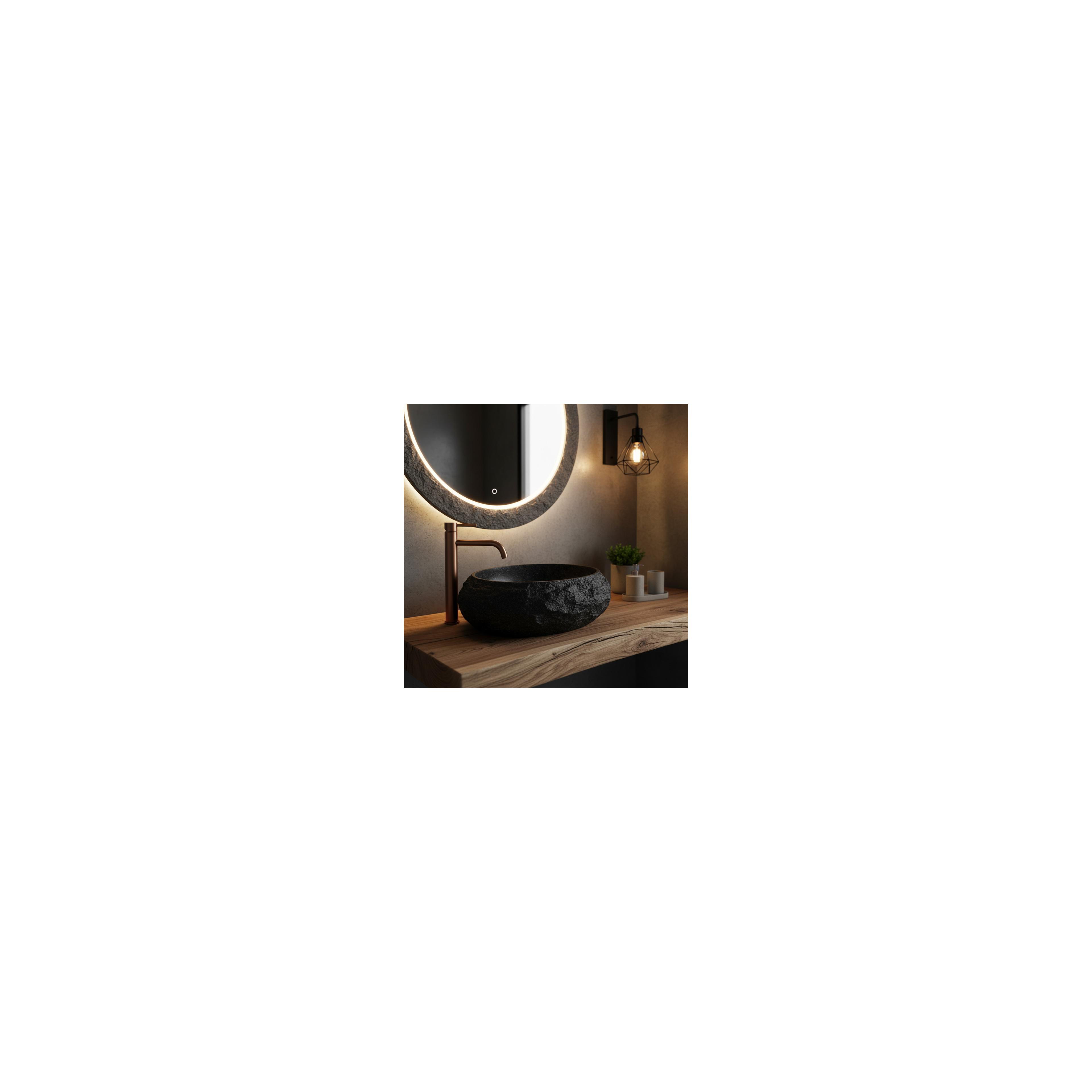 Aufsatzwaschbecken Rea Mika Black