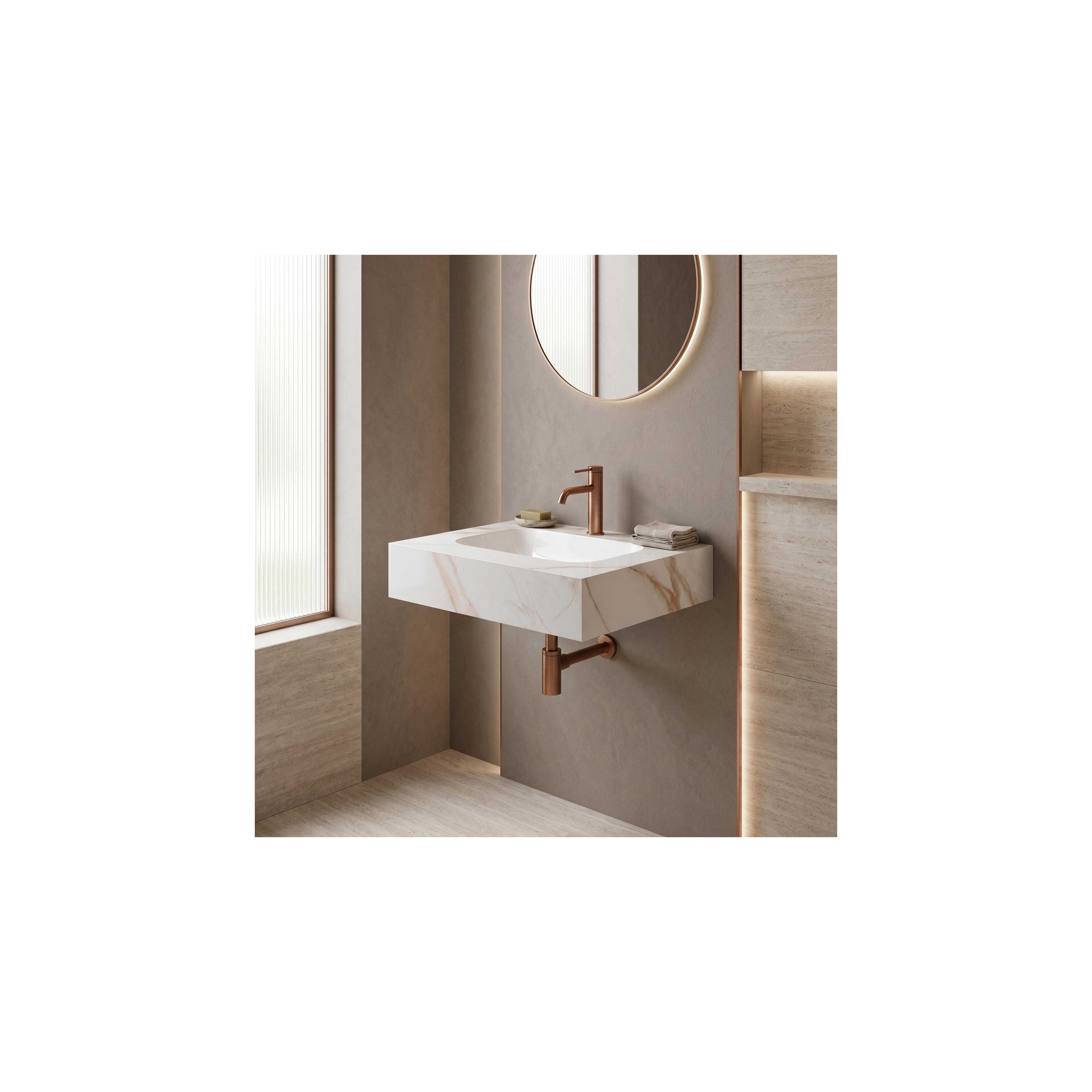 Wandwaschbecken REA Aresa Grey Gold 60