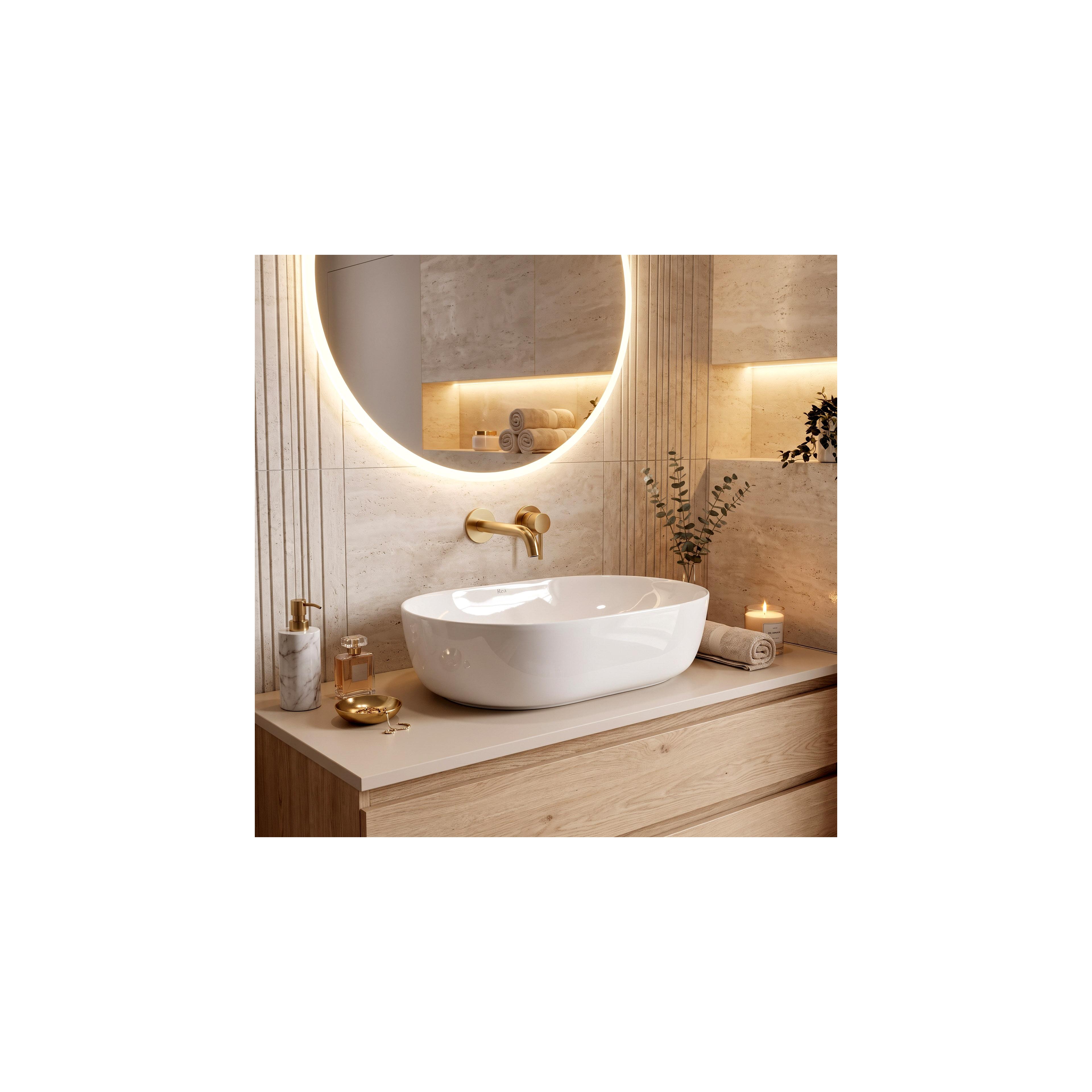 Aufsatzwaschbecken CLEO 50 white – REA