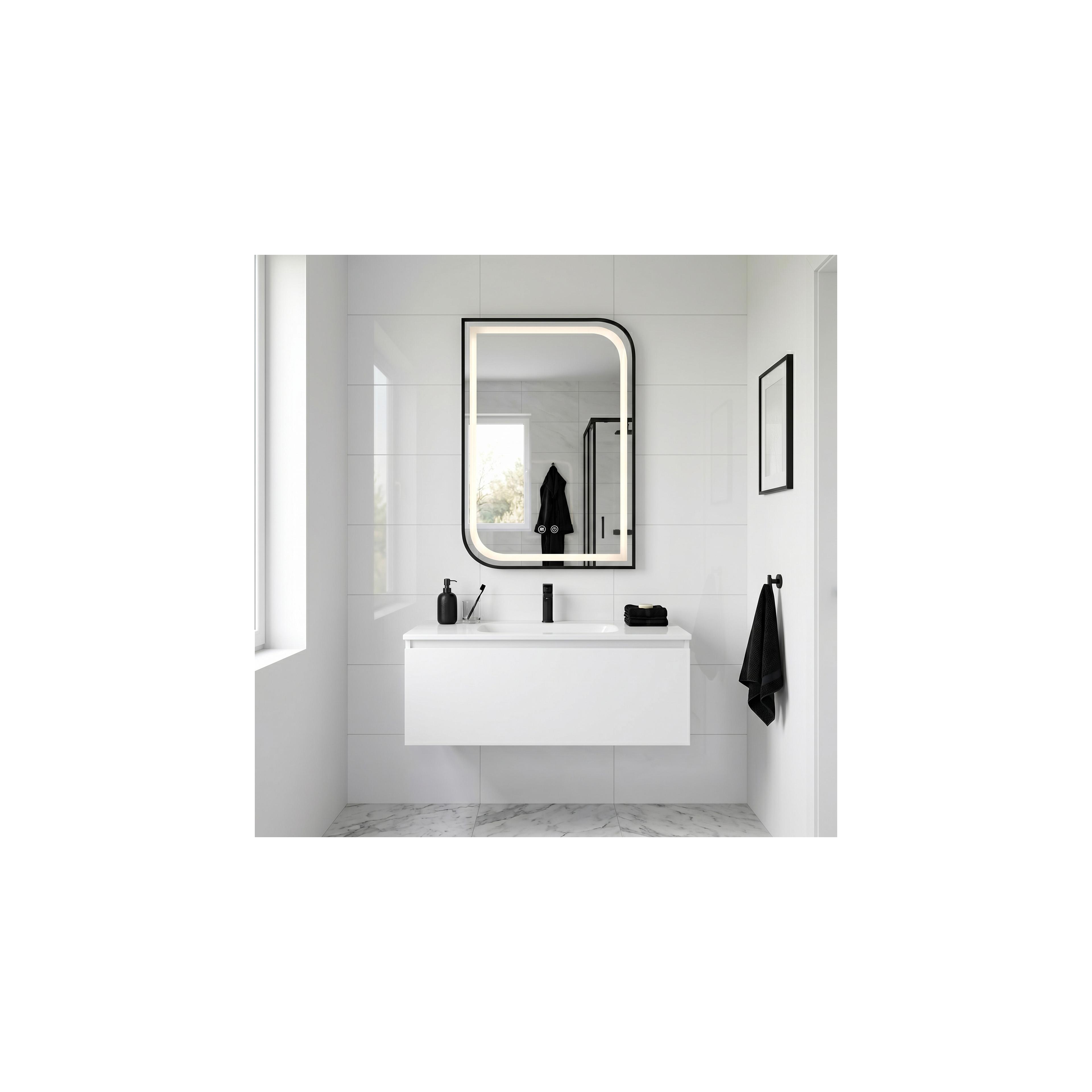 Specchio LED ZONE 70X50 BLACK
