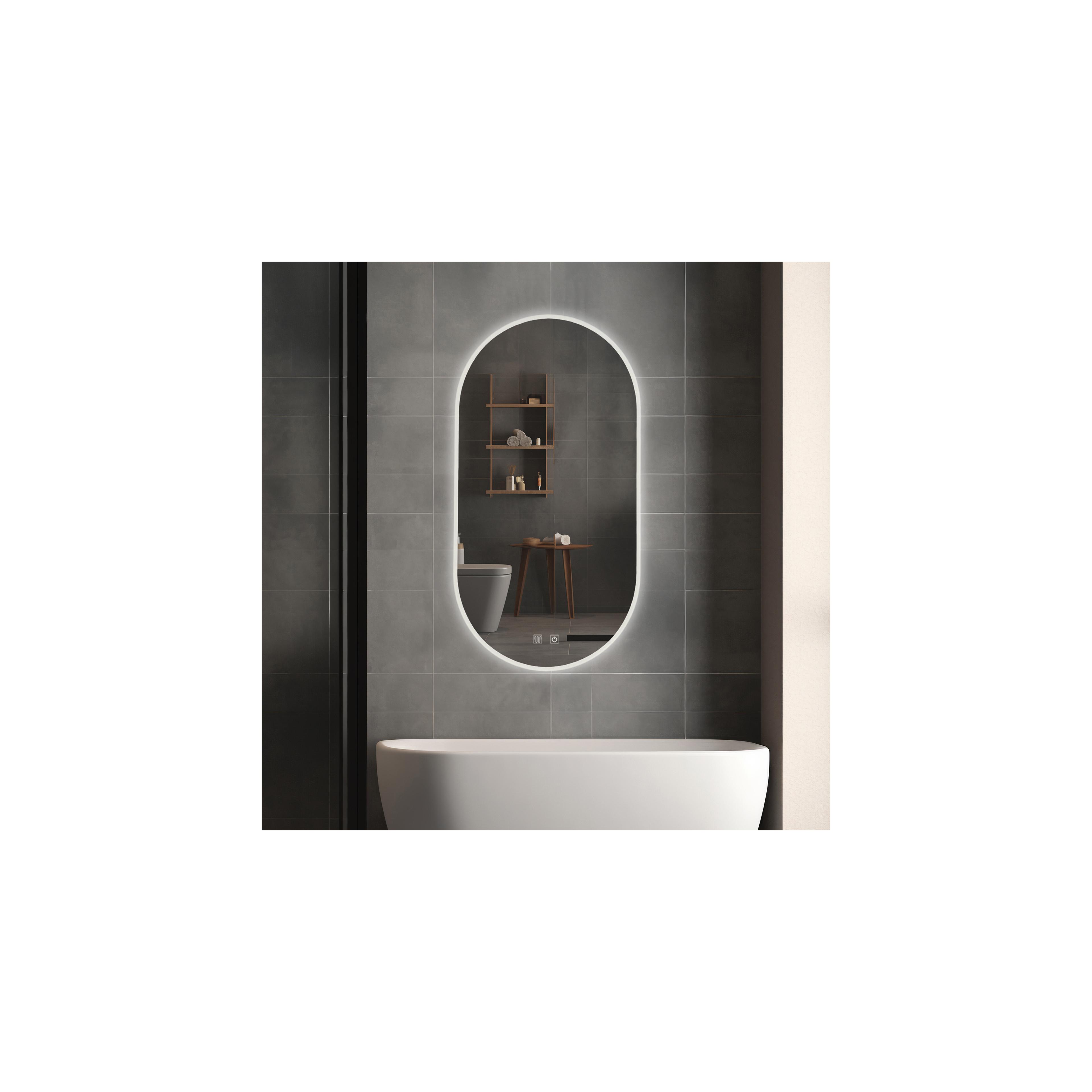 Mirror LED EGj 50x90 cm