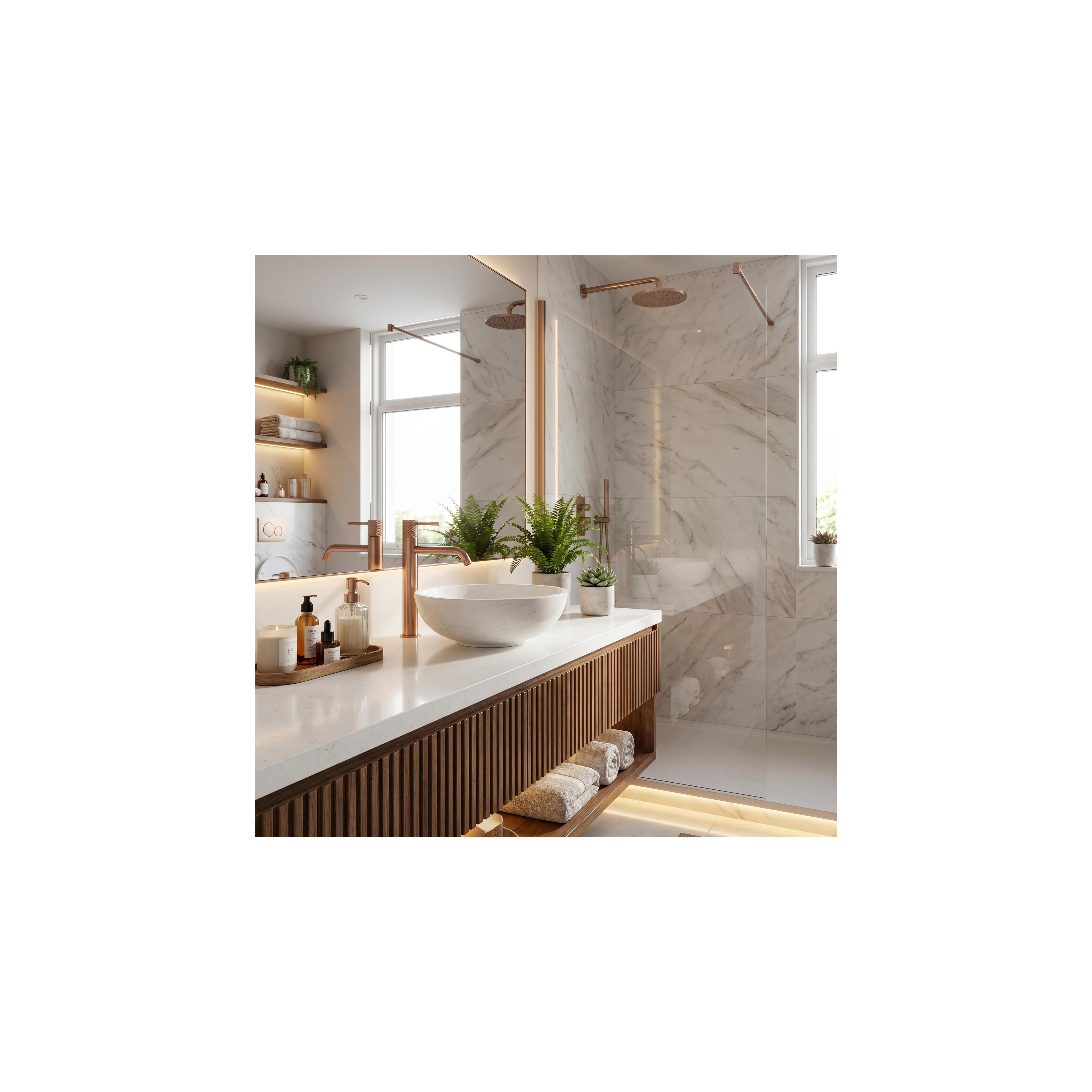 Waschbeckenarmatur Rea  Venti Copper high