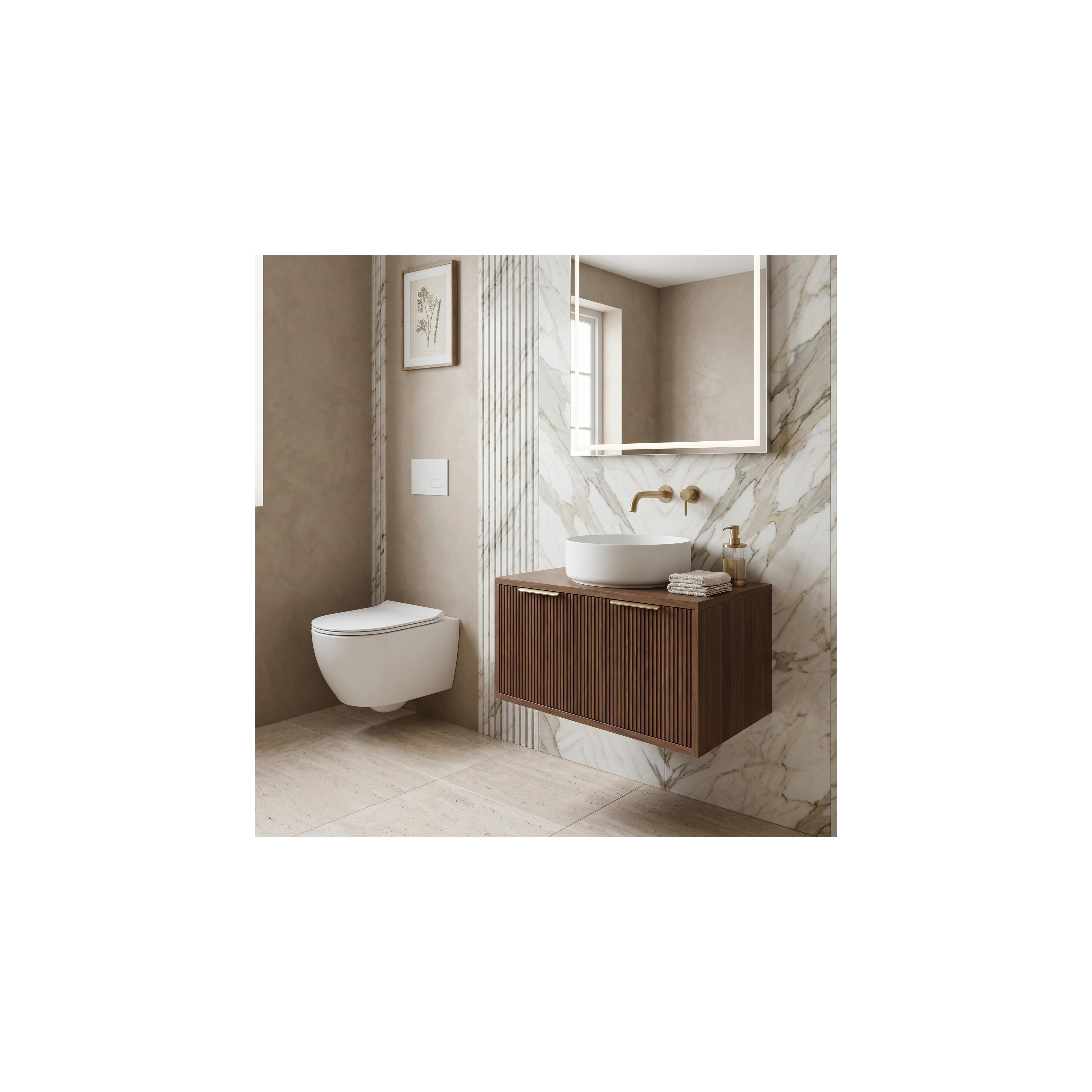 Waschtischunterschrank Rea Core 80cm Brown