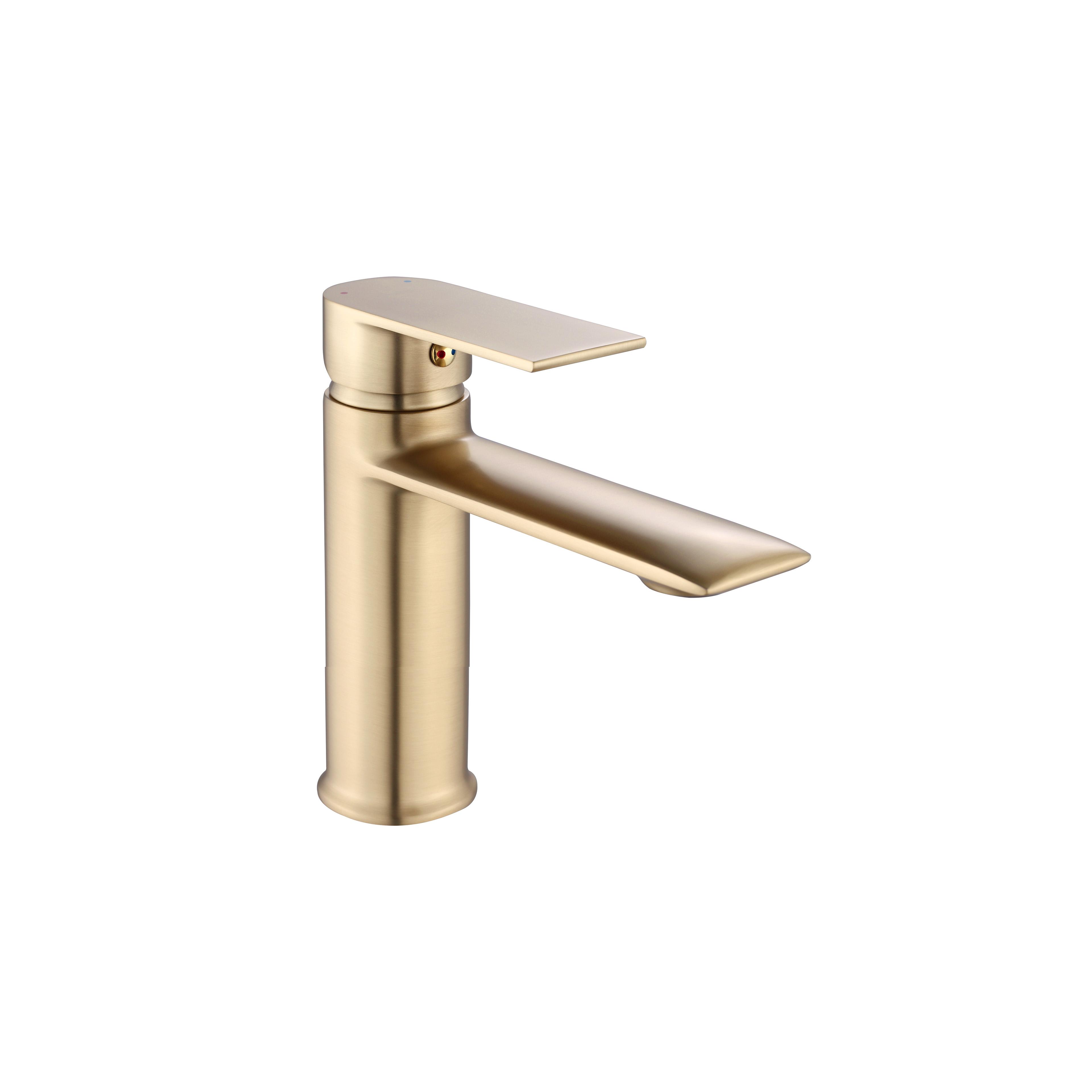 Waschbeckenarmatur REA Veneta Brush Gold low