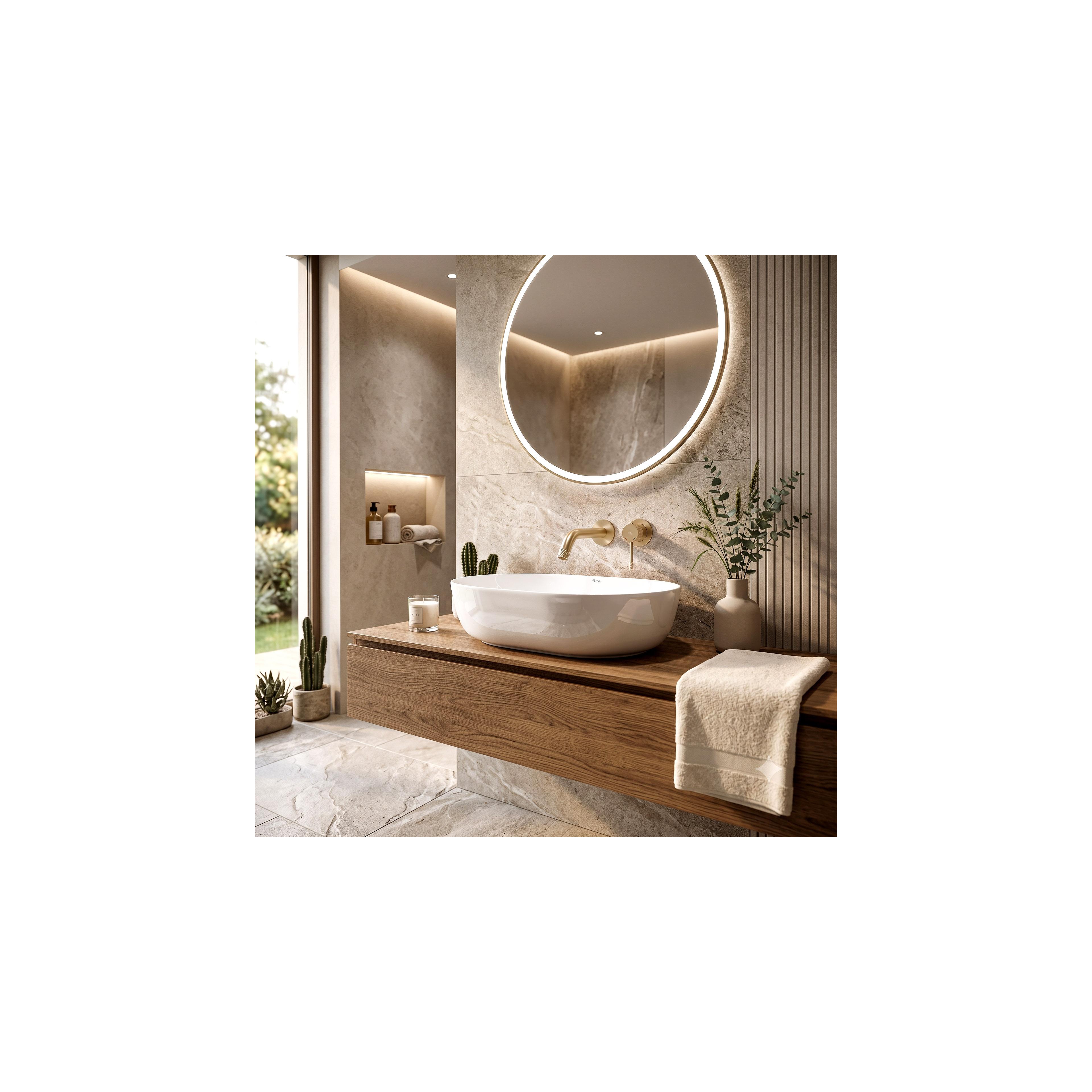 Aufsatzwaschbecken CLEO 50 white – REA