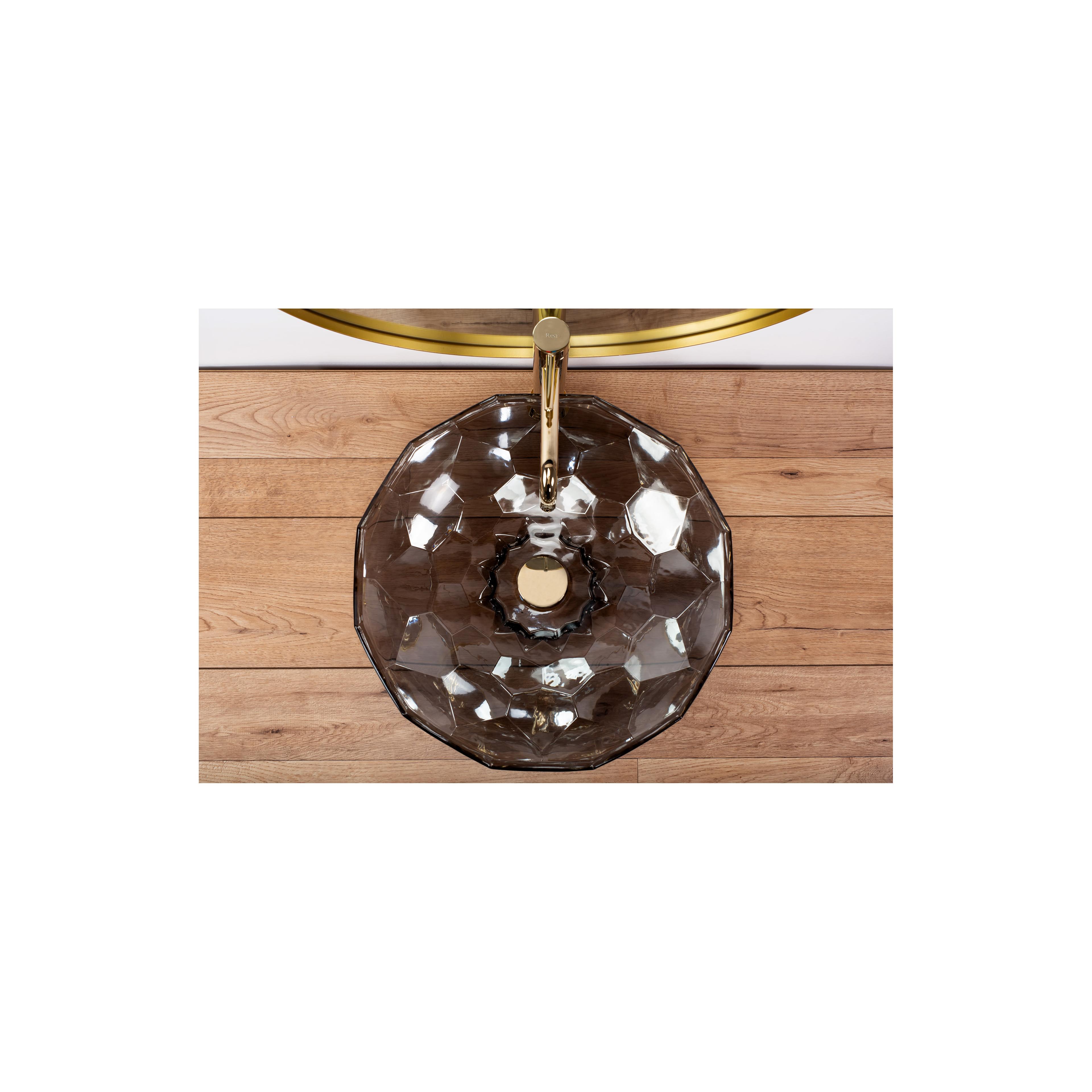 Countertop Basin REA ICE BLACK