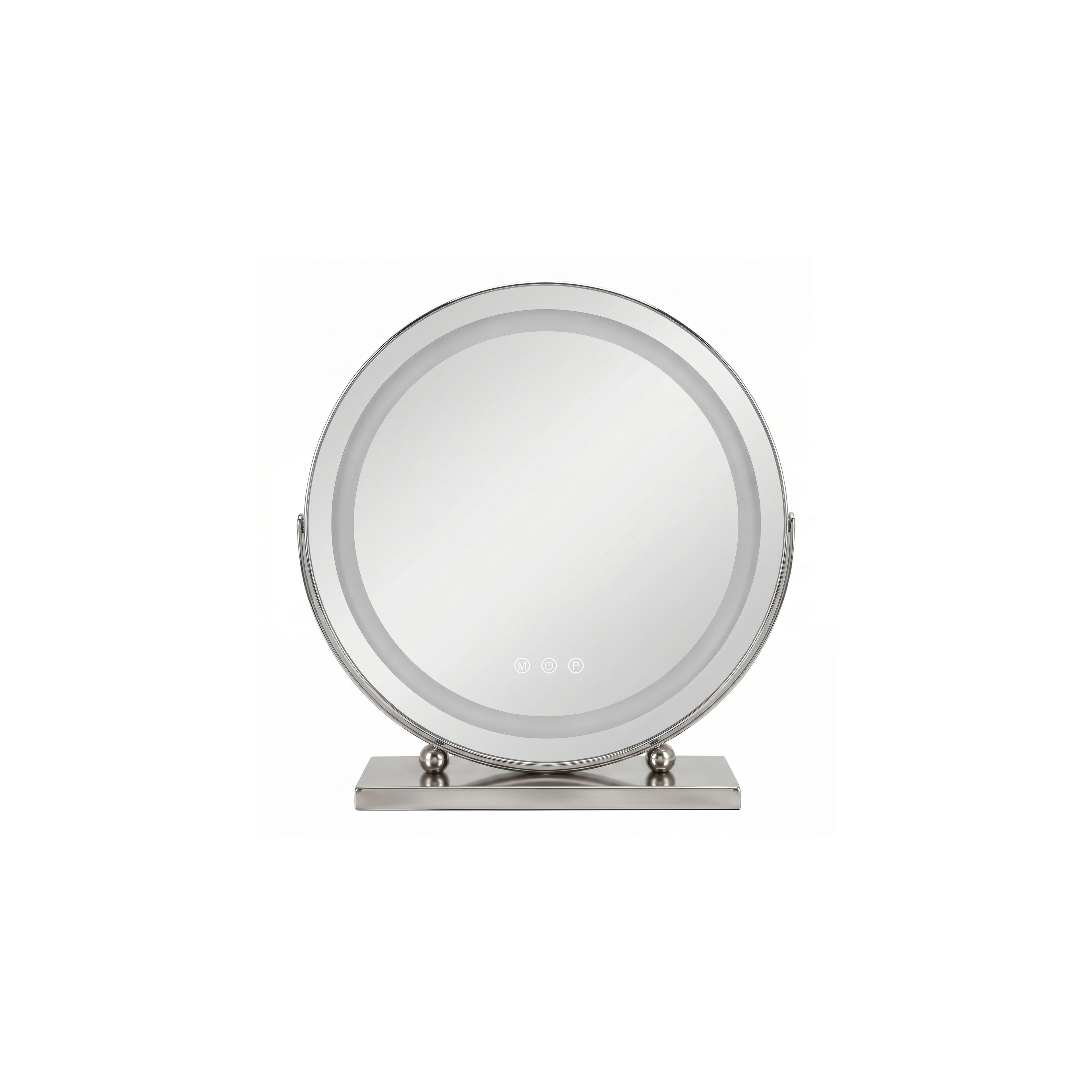 Spiegel LED MAKE-UP Chrome 40 cm