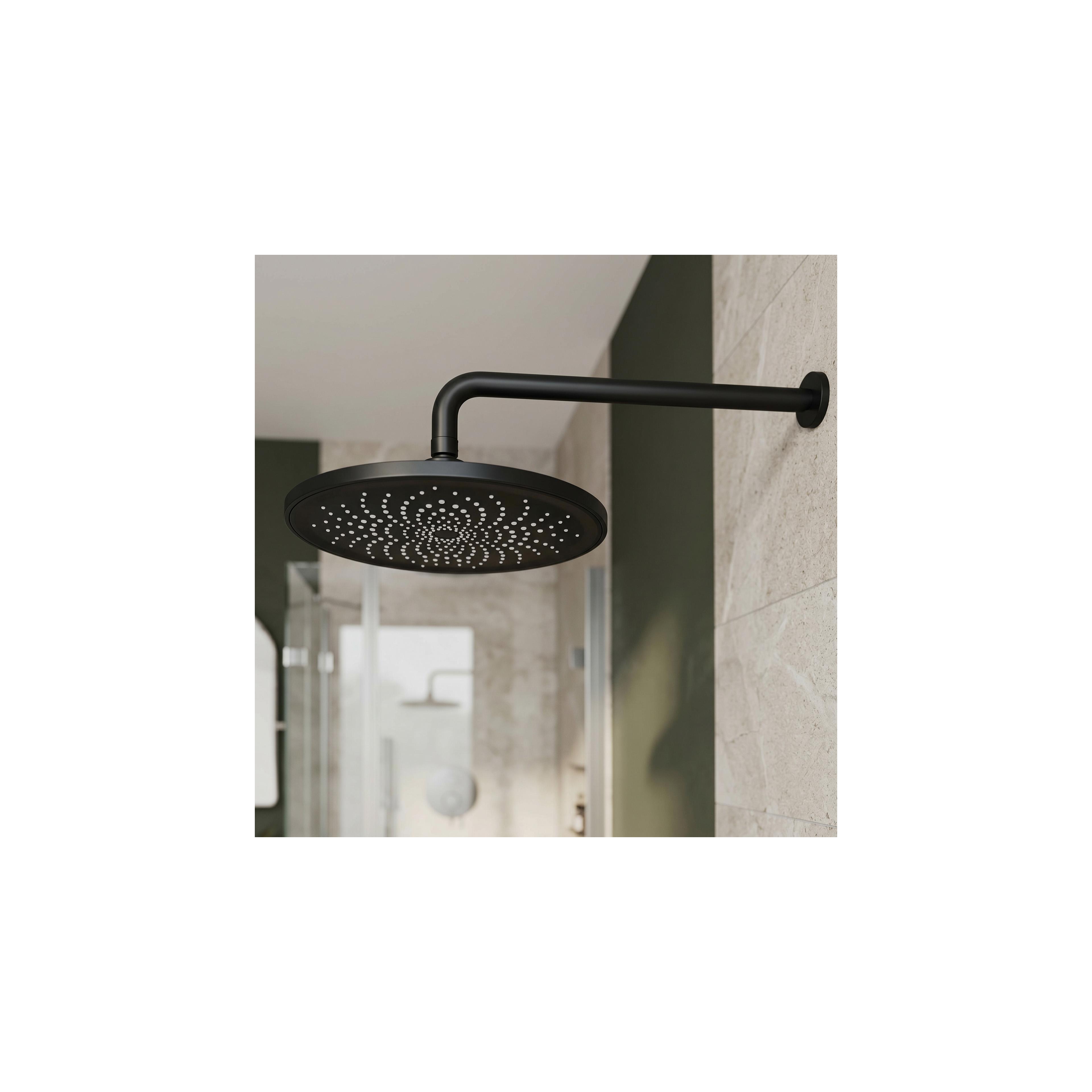 Okrugli držač tuša REA JS-9021B 40cm Black