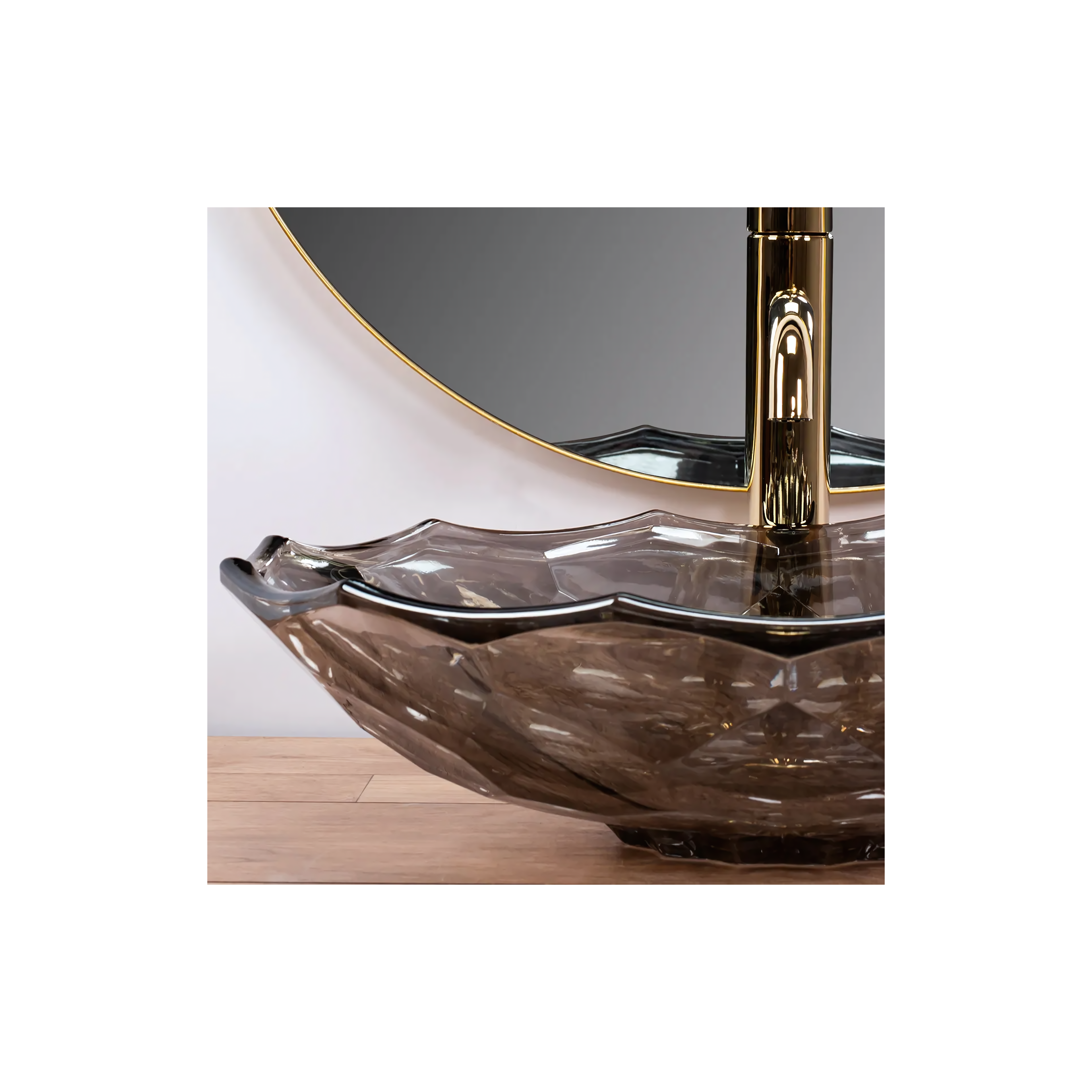 Countertop Basin REA ICE BLACK