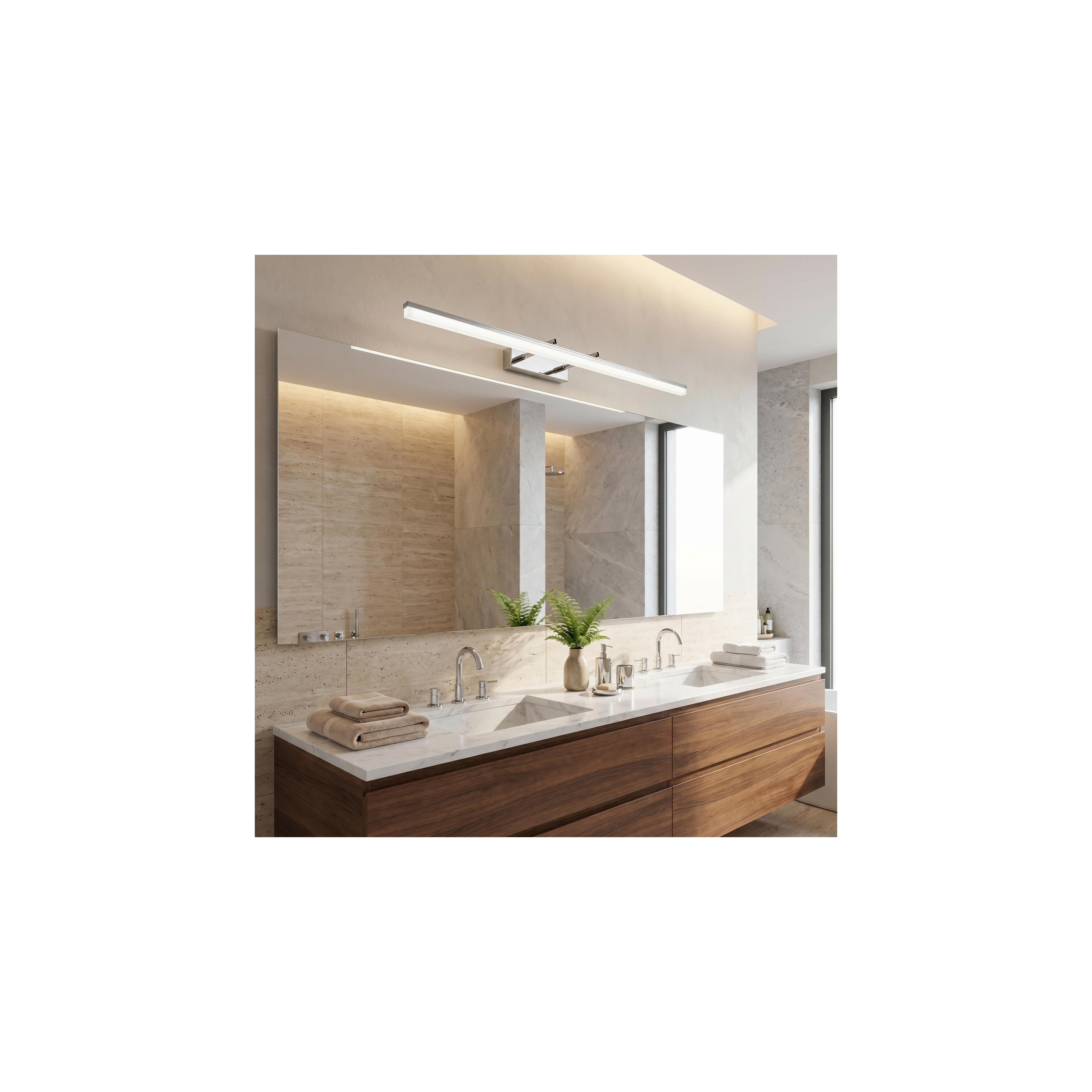 Bad LED-Wandleuchte APP1871-1W 80cm CHROME