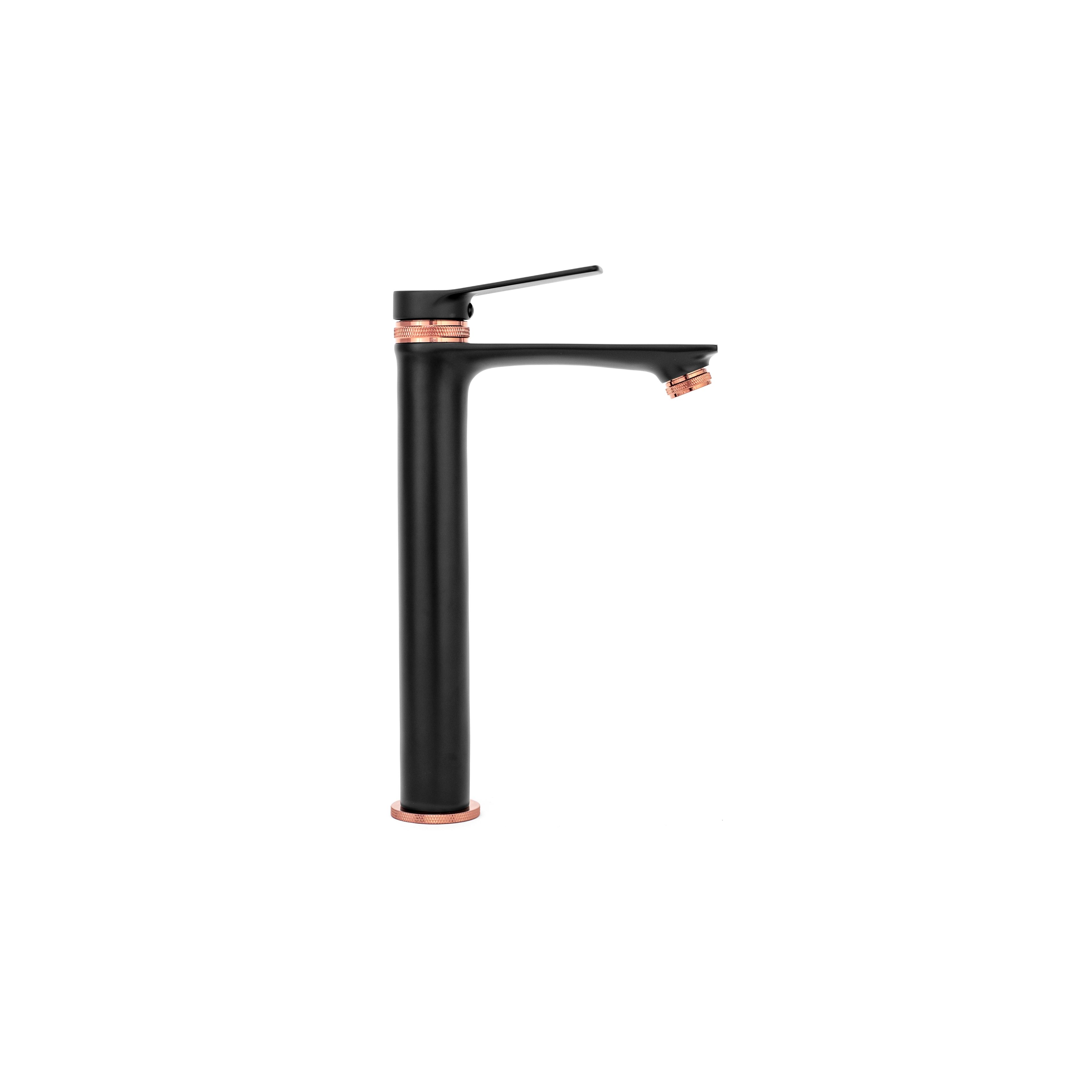 Robinet de lavabo Rea Viral Black-rose gold High