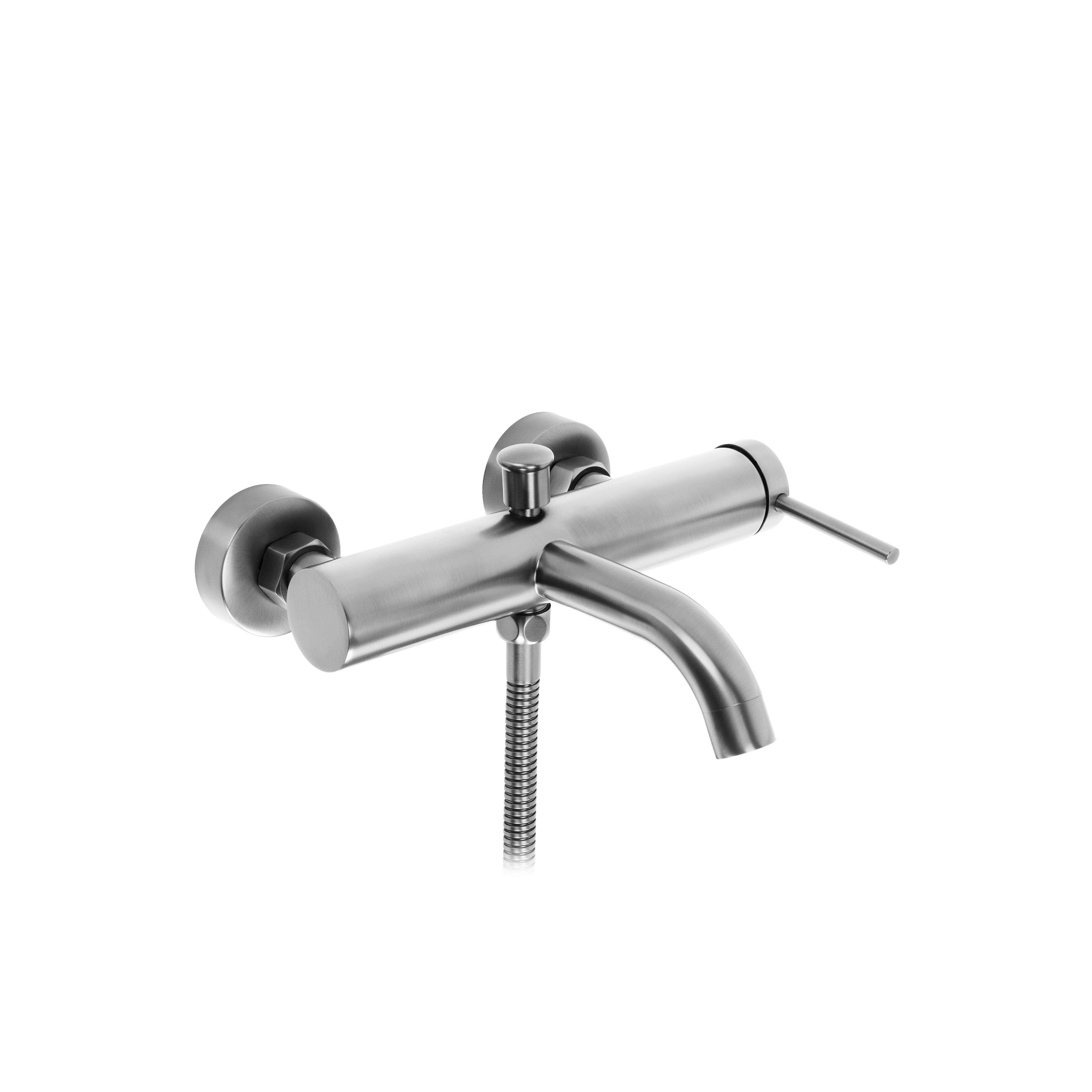 Wannenarmatur Rea Spot Nickel Brush