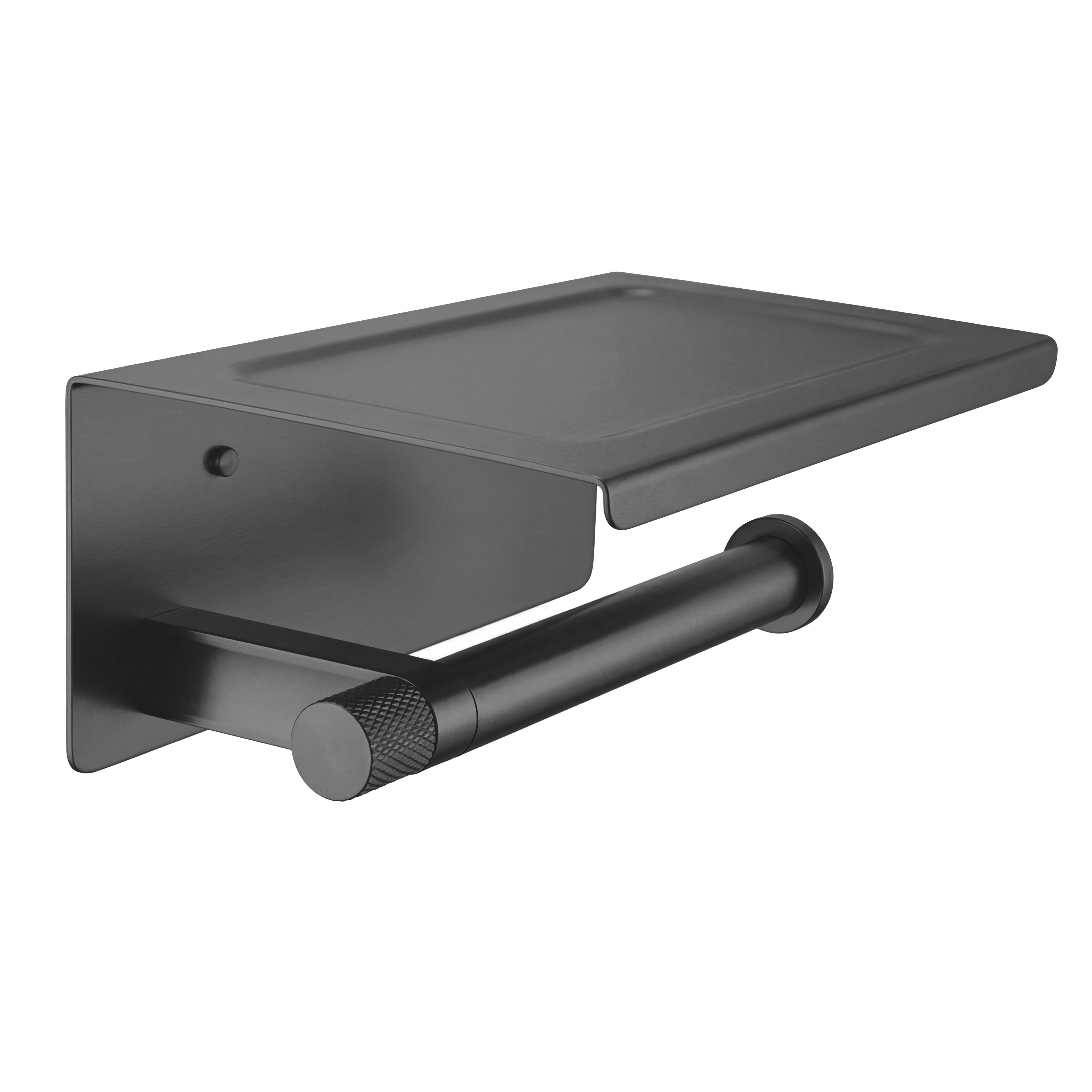 Toilettenpapierhalter mit Ablage 39105A ORI Titan