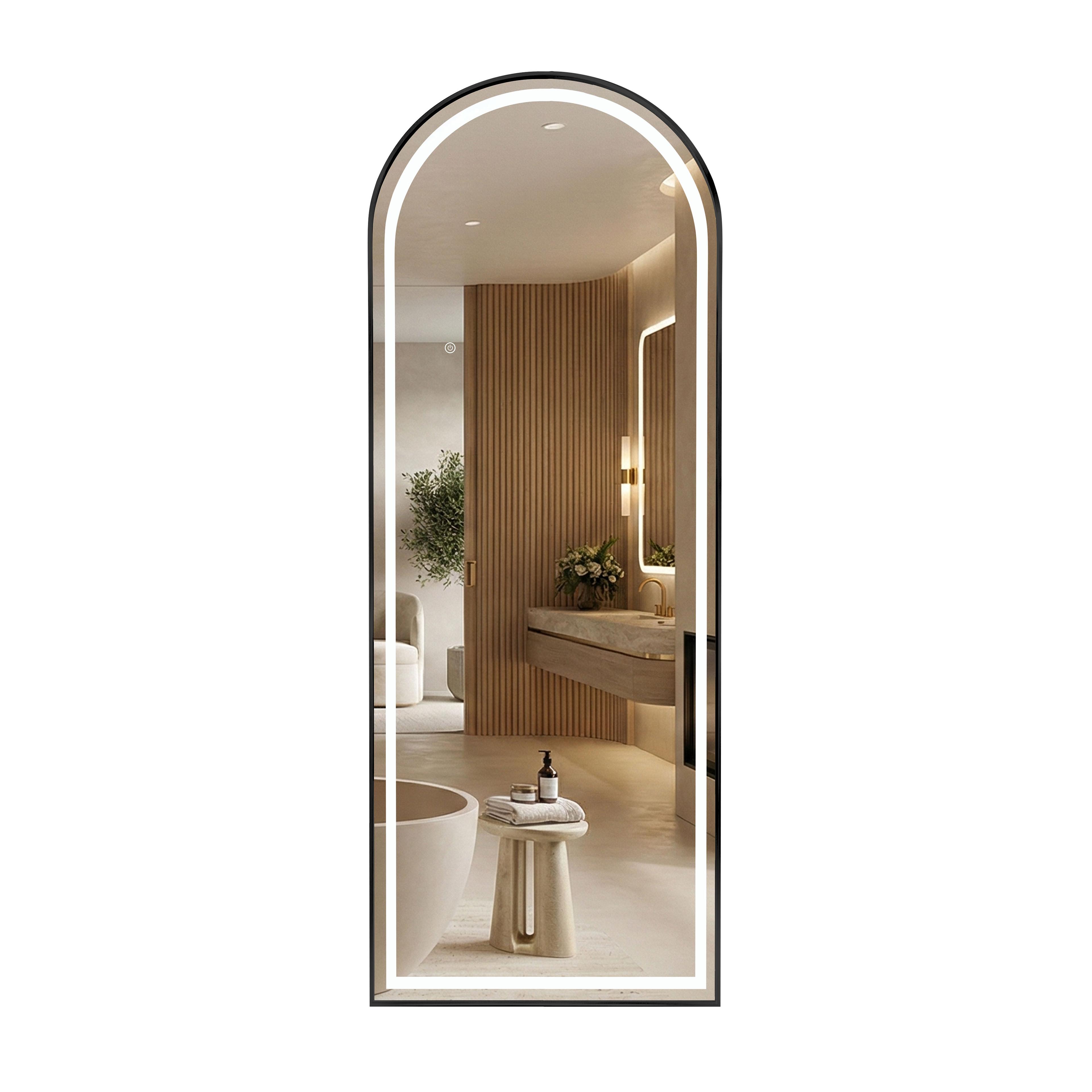 LED-SPEGEL Orbit 50x160cm Black
