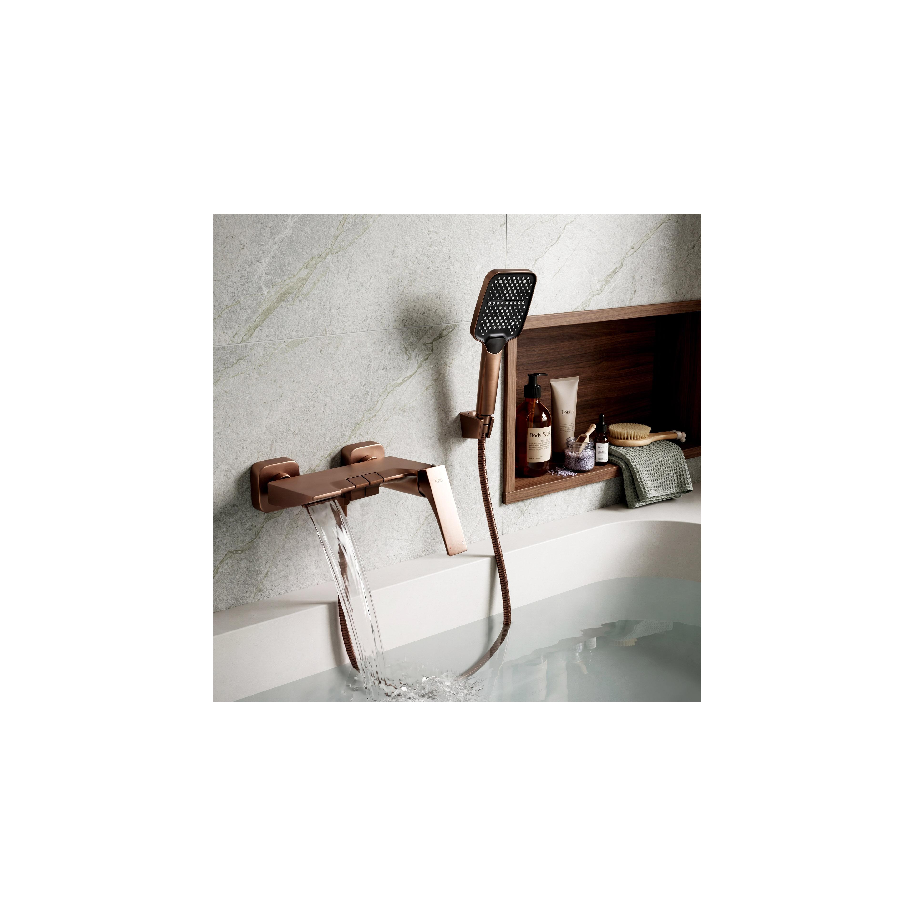 Wannenarmatur PREMIUM REA Joe Brush Copper