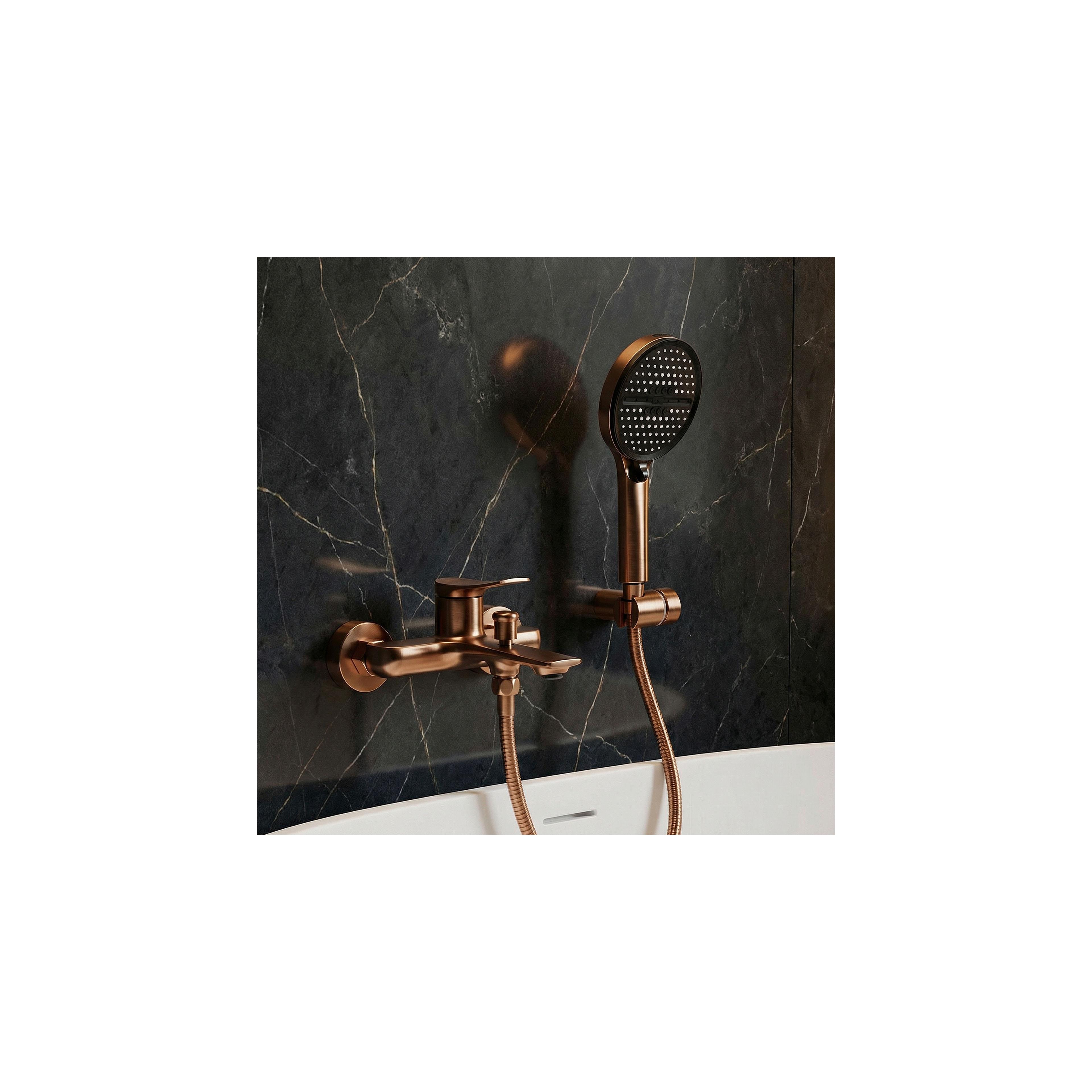 Armatura za kad PREMIUM REA Vision Brush Copper