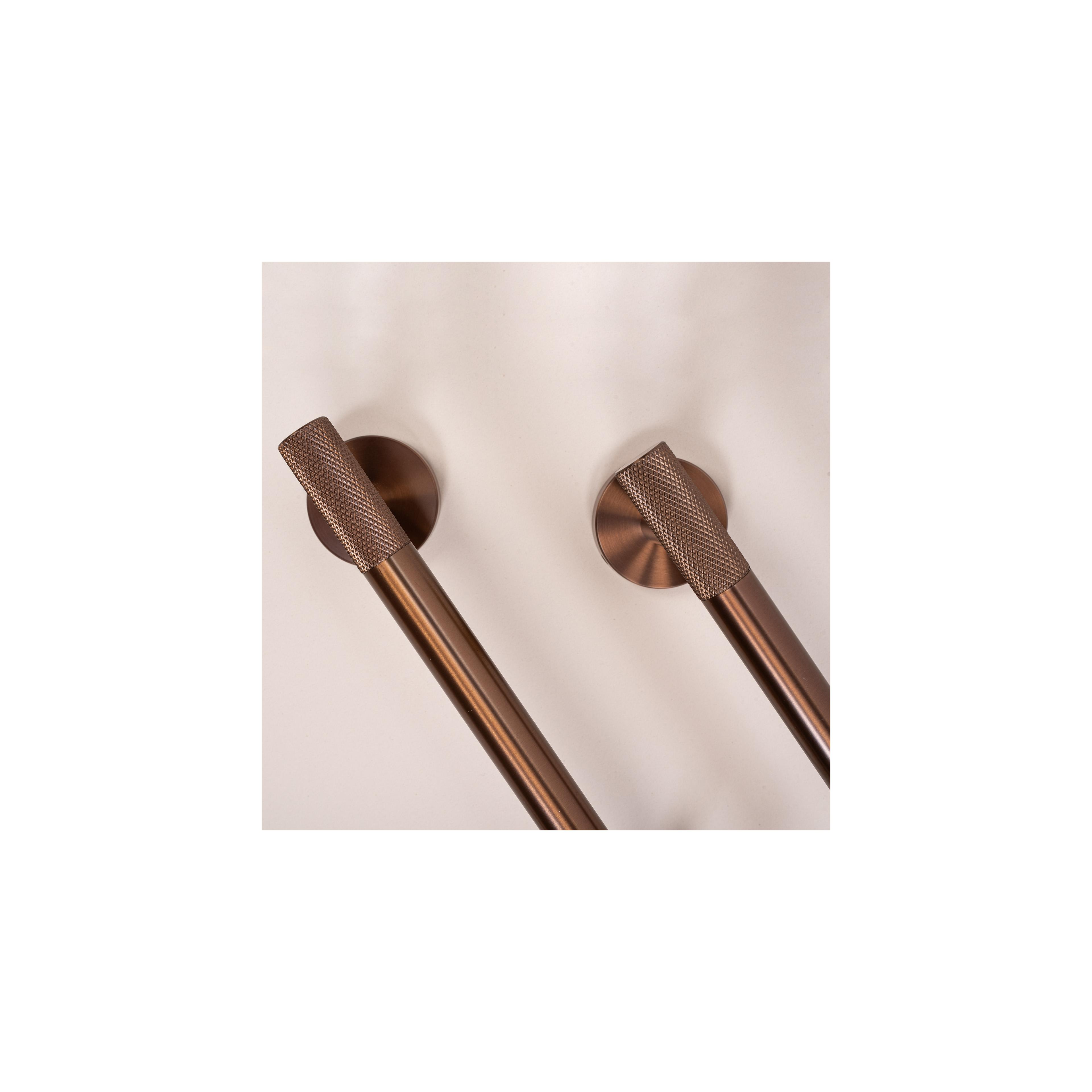 Badrumskrok 6606 Modern Borstad Koppar