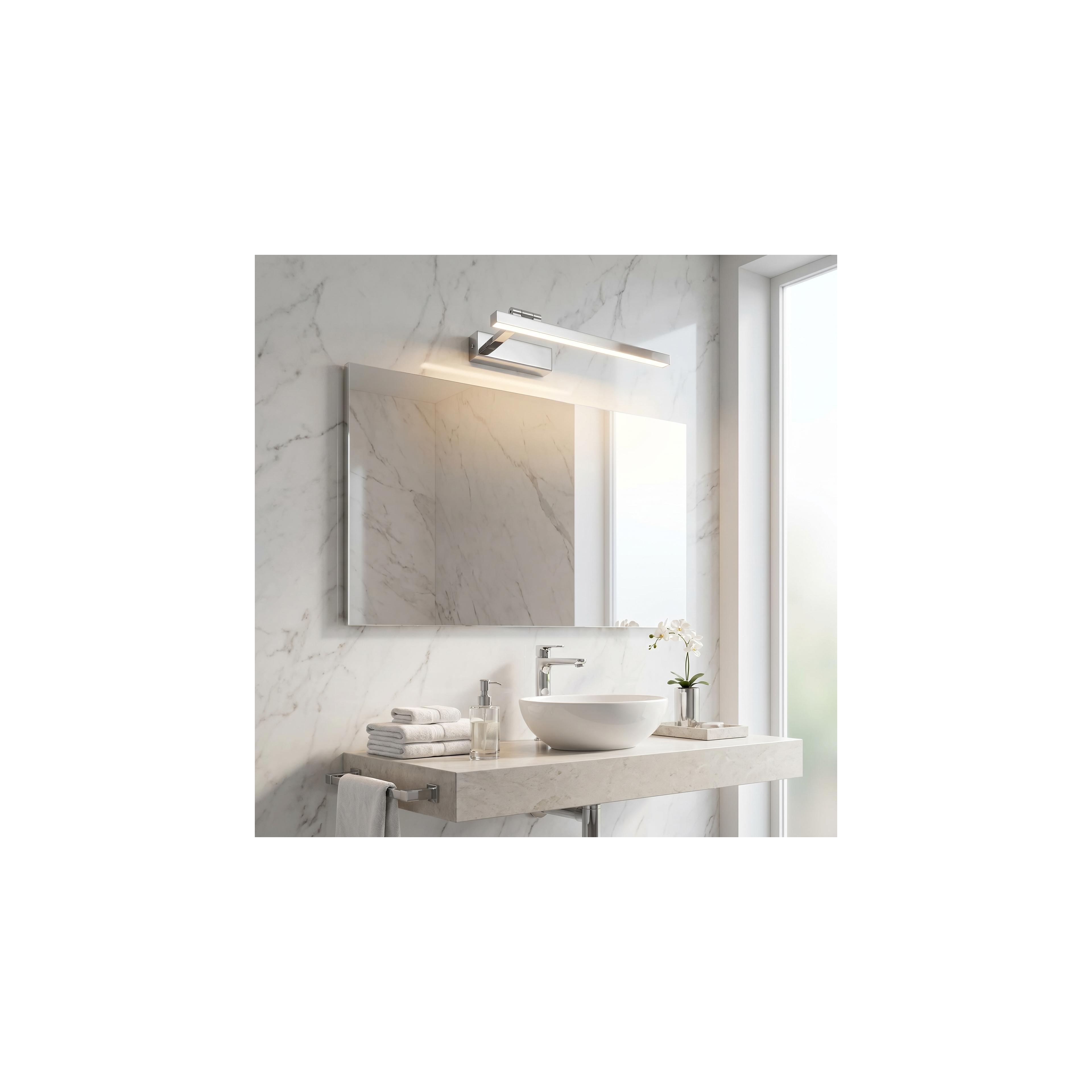 Bad LED-Wandleuchte SWE028-1W 40cm CHROME