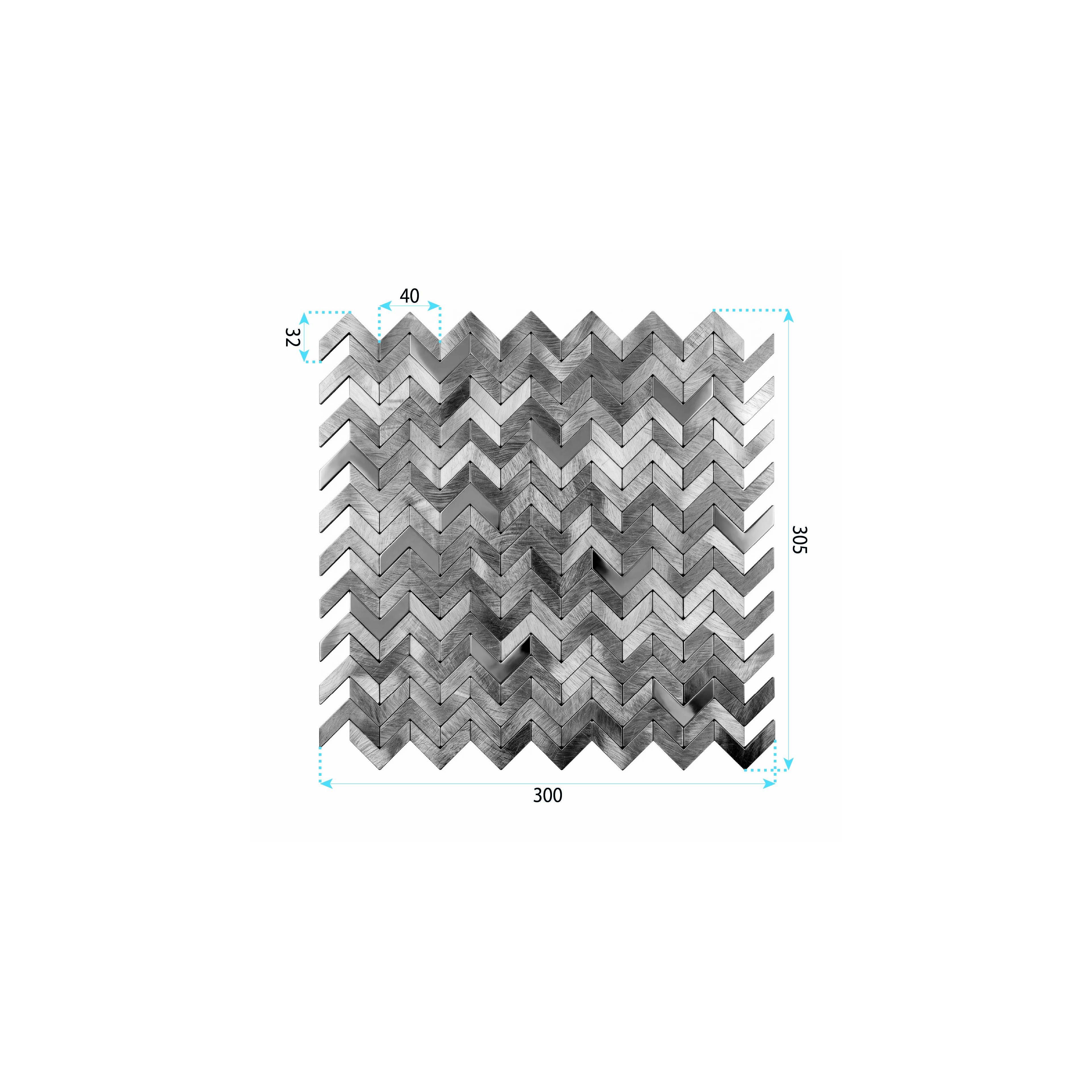 Mosaik Dekor REA P14453 Brush Copper