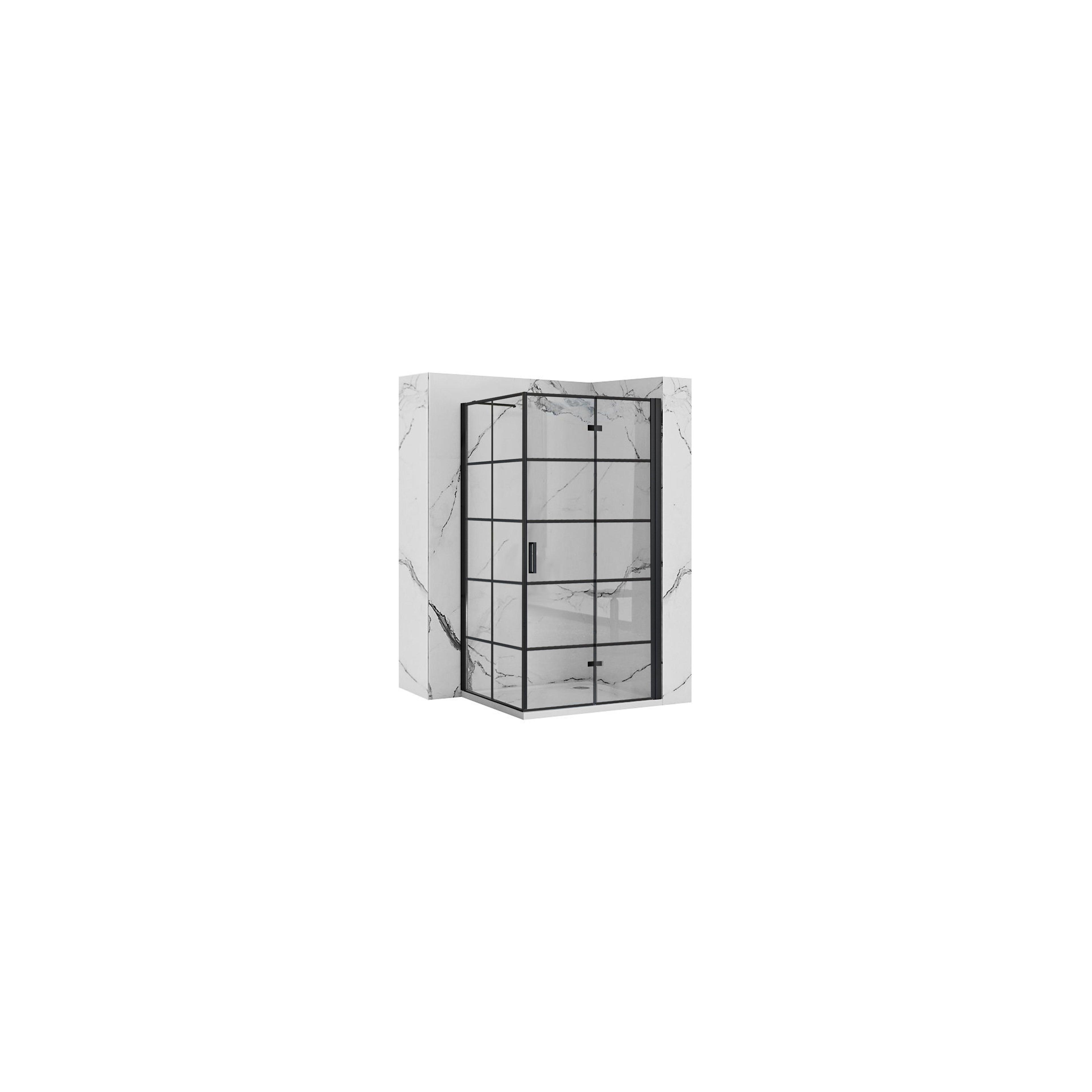 Dušas kabīne Rea Molier Black 80x90