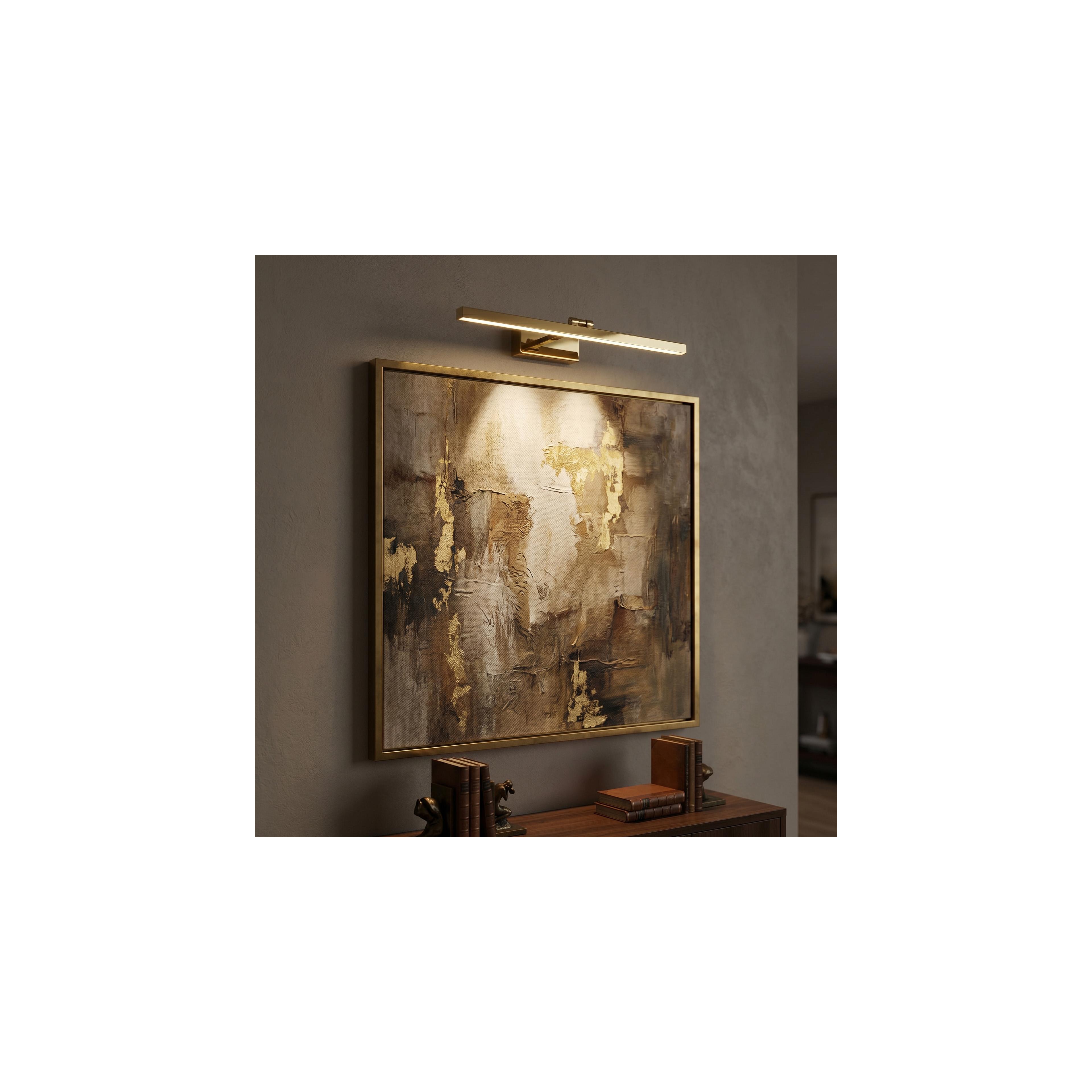 Kúpeľňové nástenné LED svietidlo APP1862-1W 80 cm GOLD