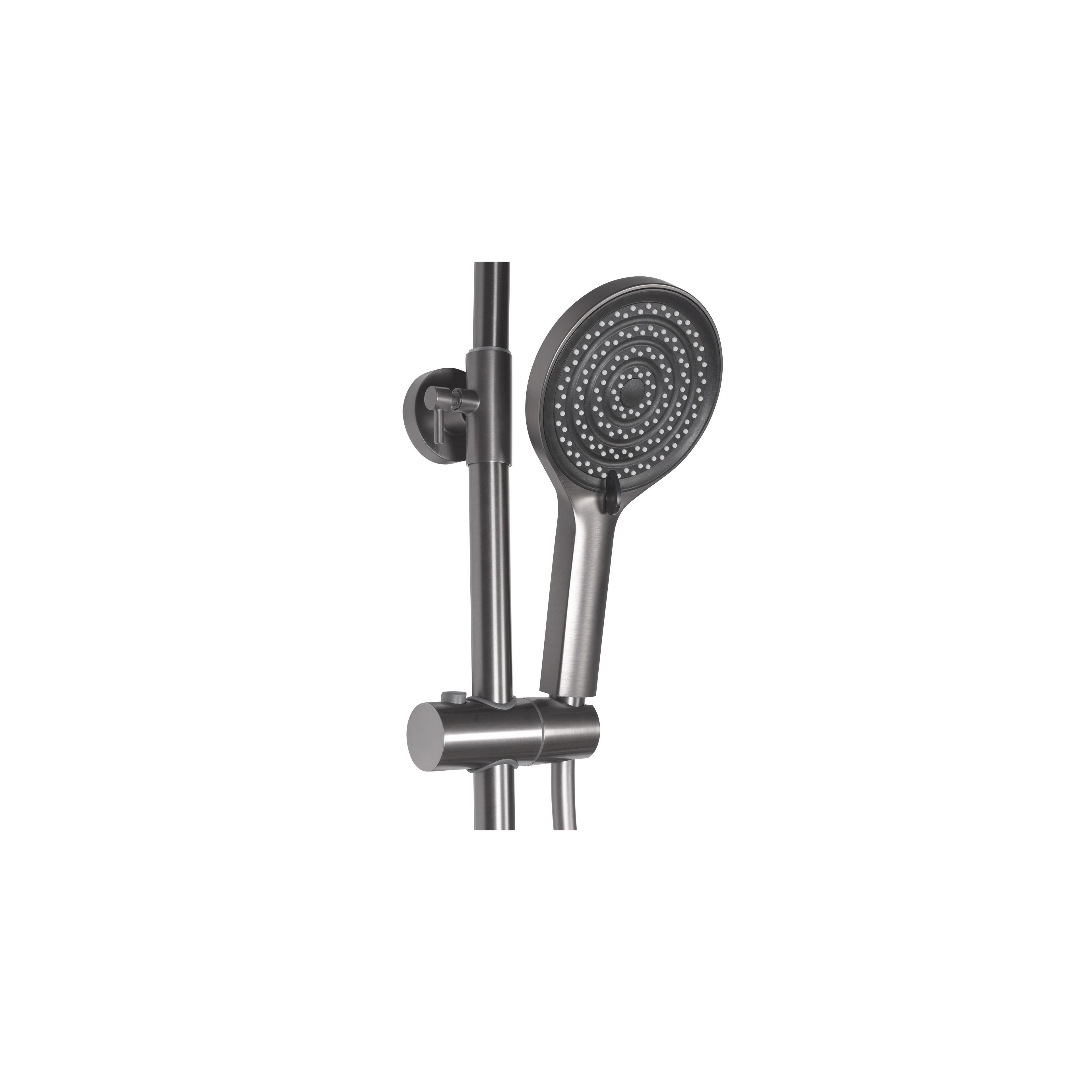 Shower set REA Savio Led Titanium
