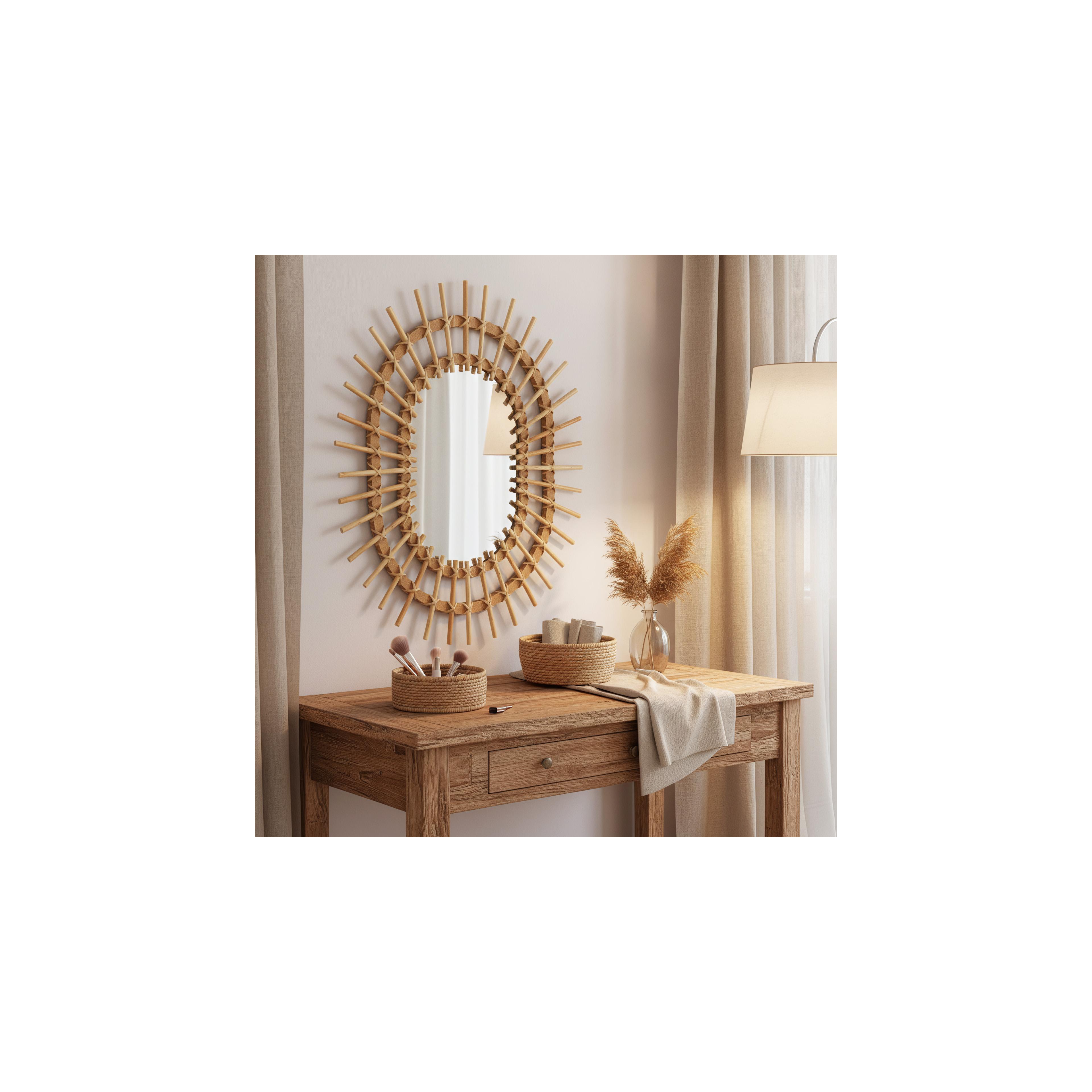 Boho-Wandspiegel 57CM QDJ5749
