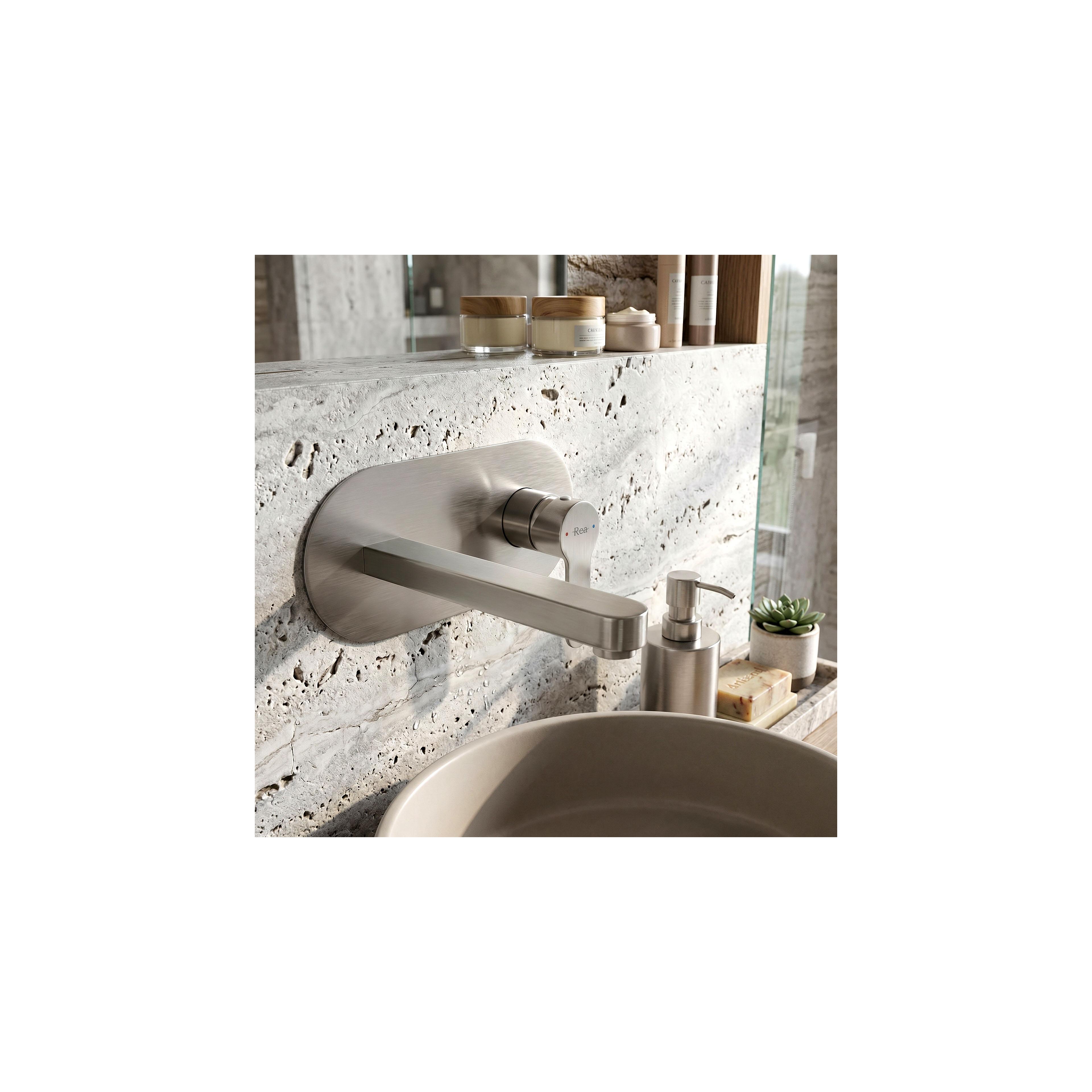 Unterputz Armatur REA Arcos Brush Nickel