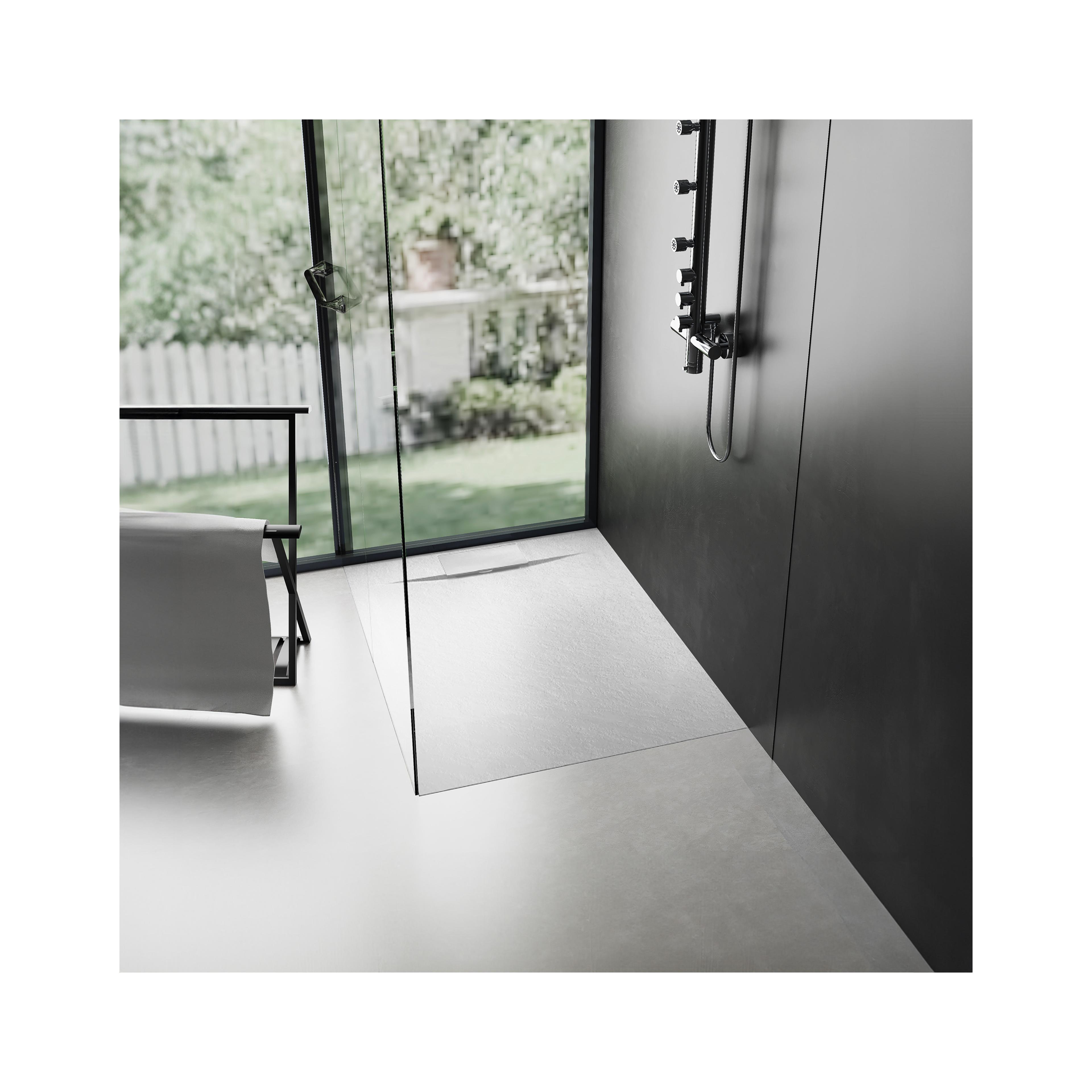 Receveur de douche Bazalt White 90x90